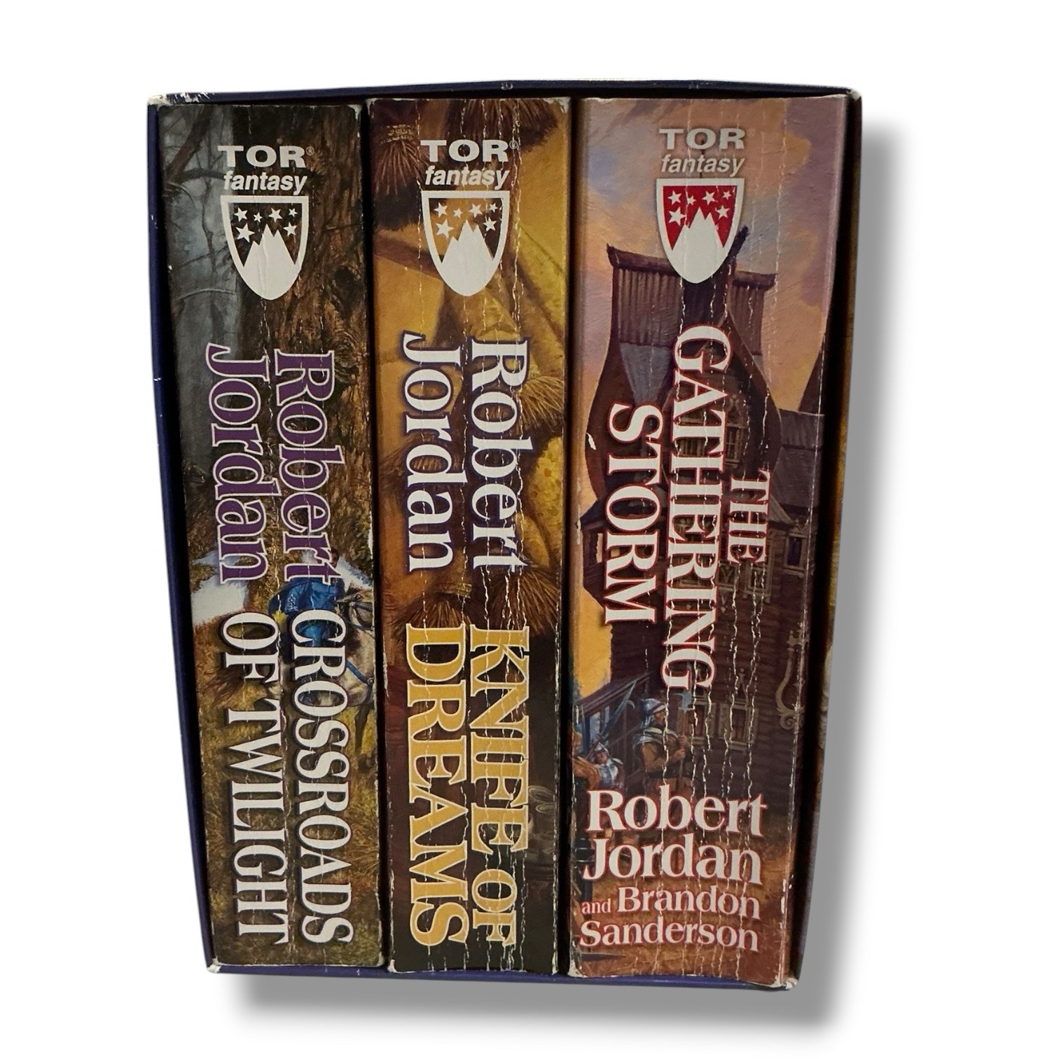 WHEEL OF TIME Book SET 1-12 set lot Original covers by Robert Jordan pb Boxed
