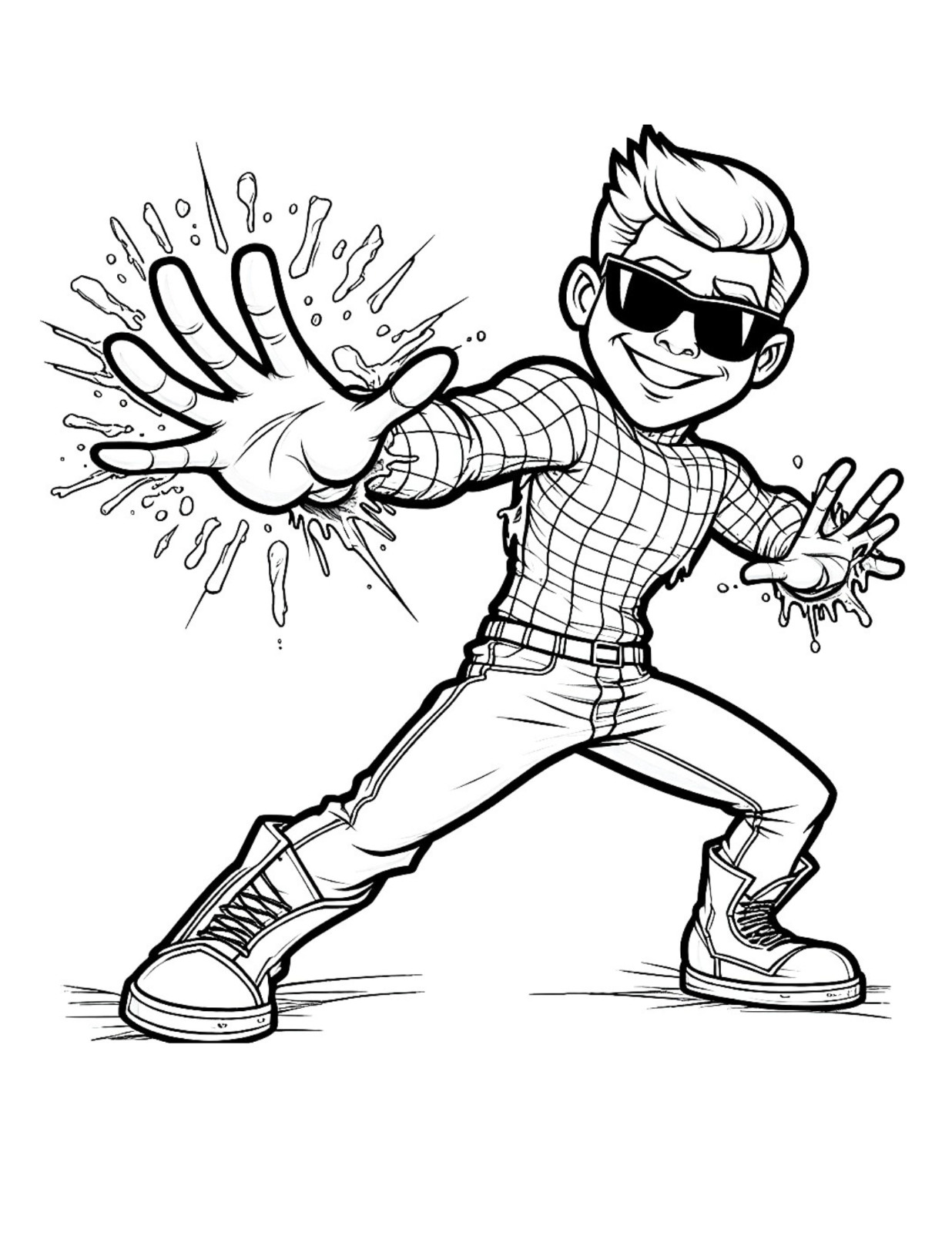 Superheroes Coloring Bookfor Kids & Adults | Cute Designs
