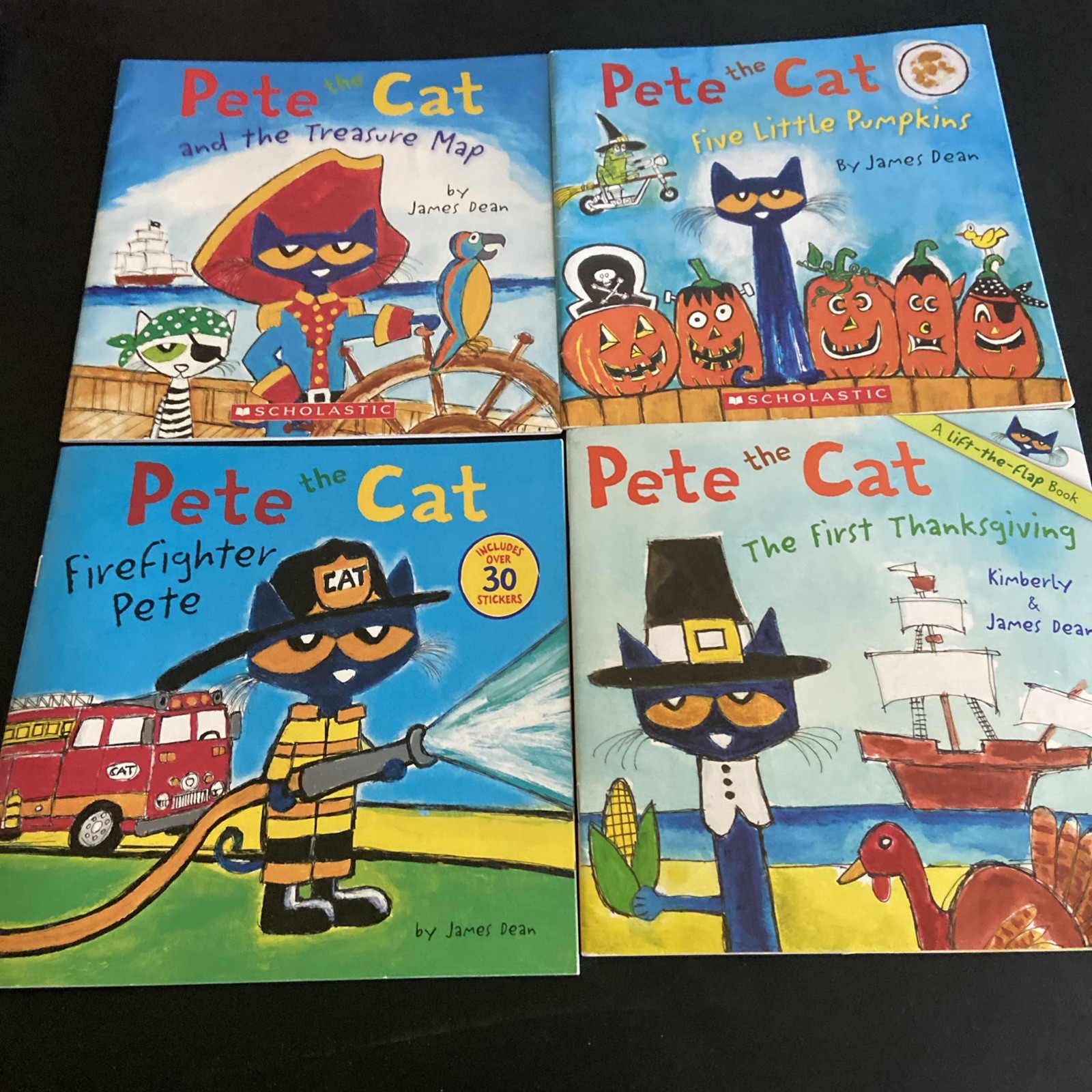 Pete the Cat By James Dean Lot Of 27 Softcover Good- Good+ Condition