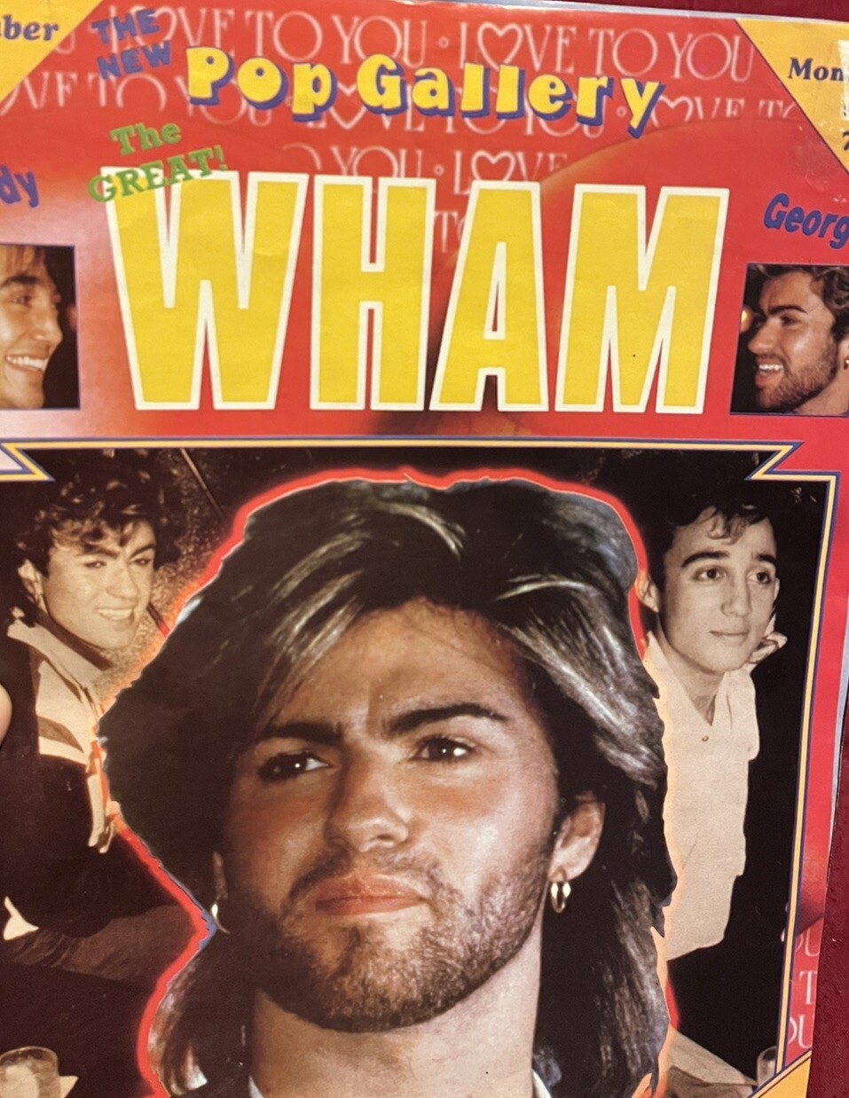 Pop Gallery Wham George Michael 1985 Poster