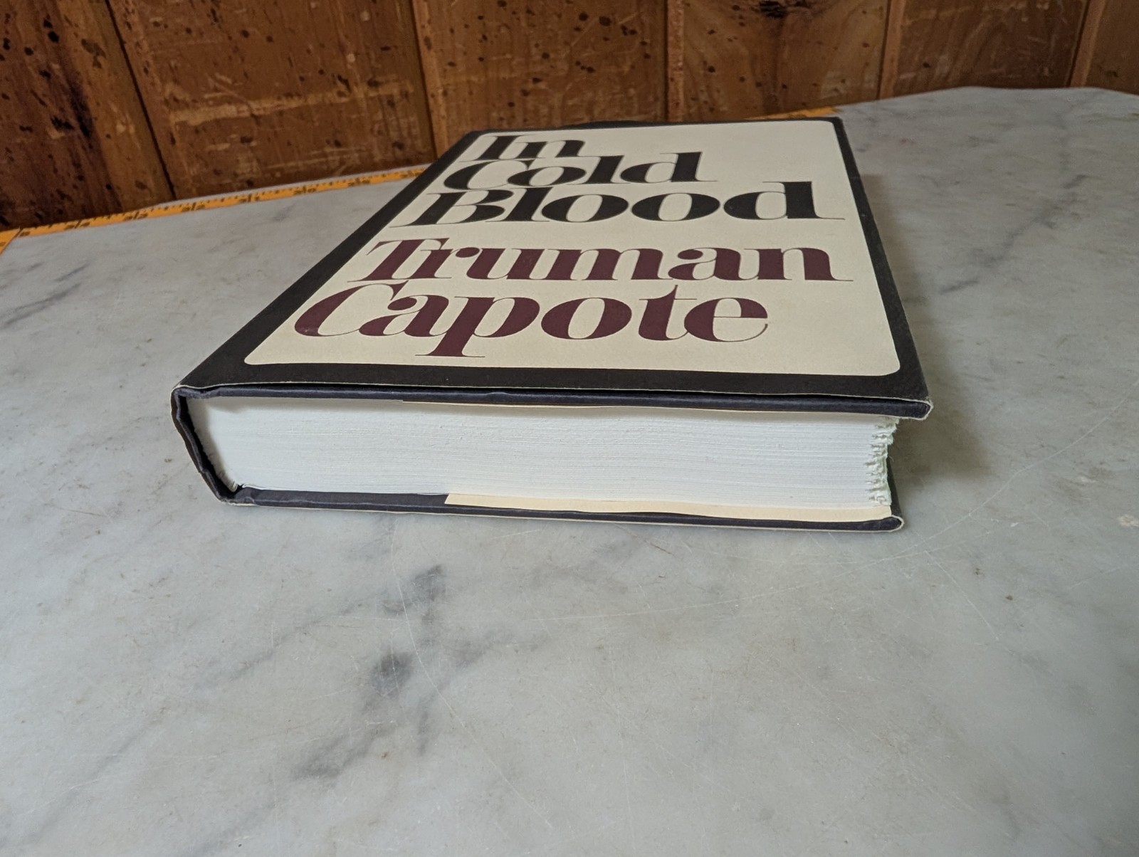 Truman Capote : In Cold Blood HCDJ Random House 1965 BCE Very Good! Hardcover DJ