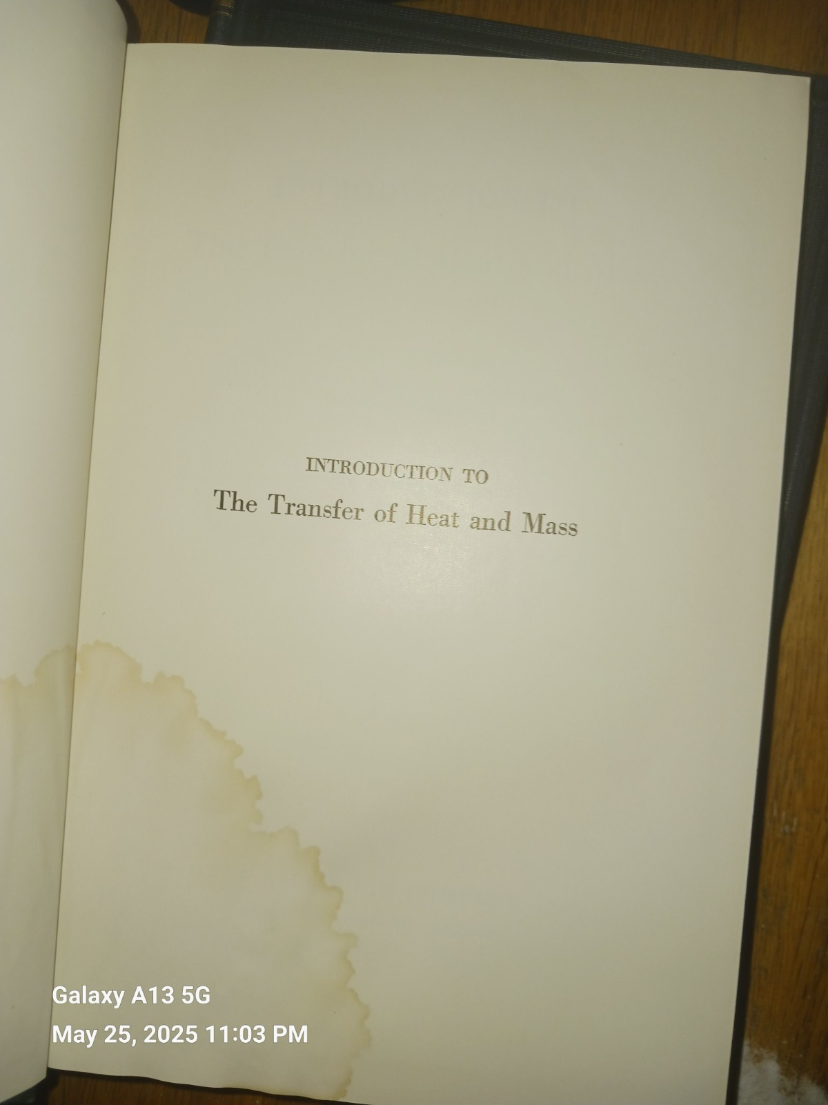 Introduction to the Transfer of Heat and Mass by E.R.G Eckert – Hardcover 1950