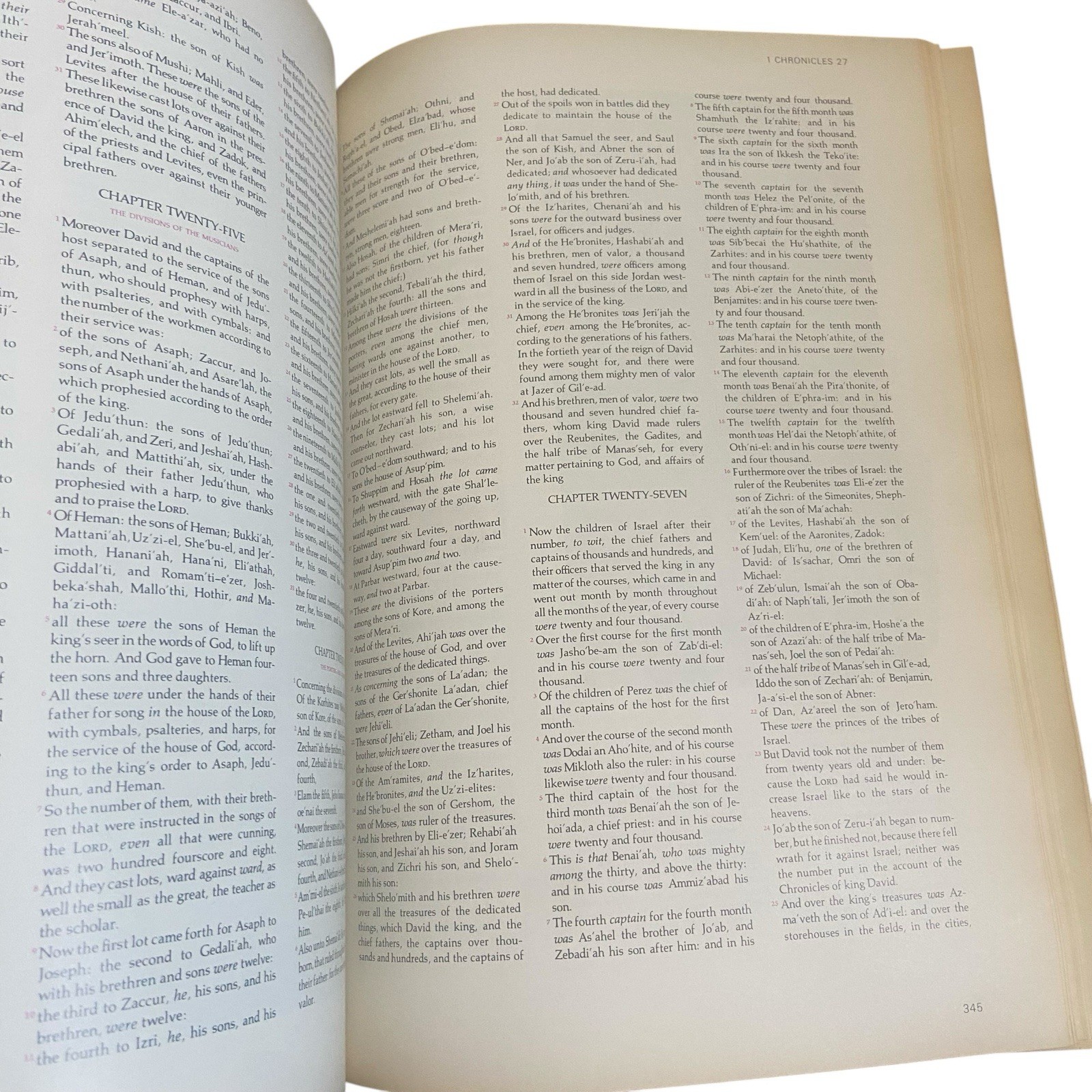 1971 The Holy Bible Reader’s Digest 1st Edition King James Version Illustrated