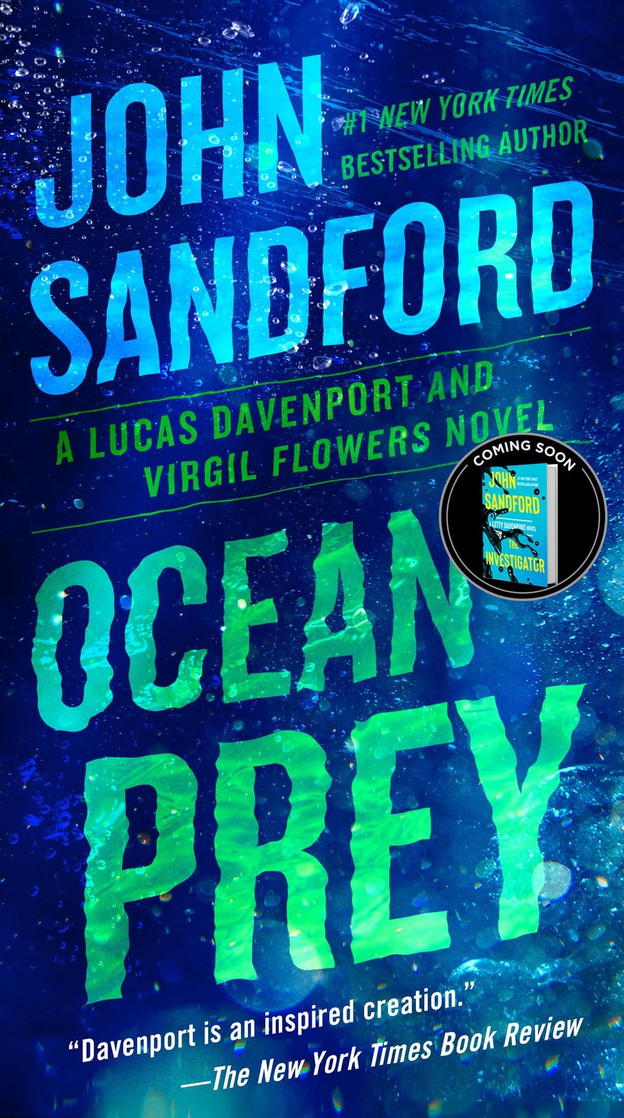 Ocean Prey (A Prey Novel) – Sandford, John – Good – See condition notes