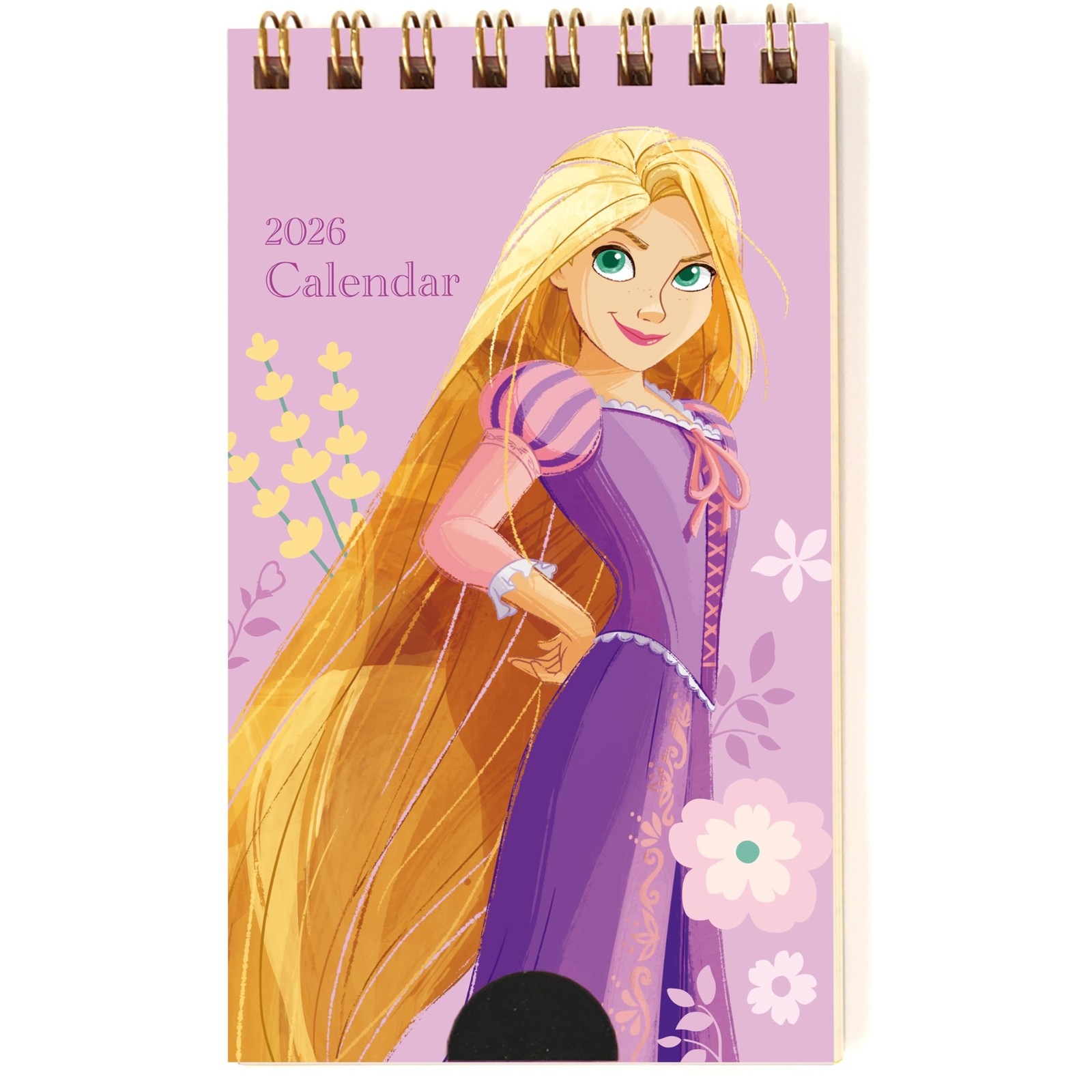Todan 2026 Disney Princess Pocket Calendar (Rapunzel) 12.3 X 7Cm Td-30085-G_