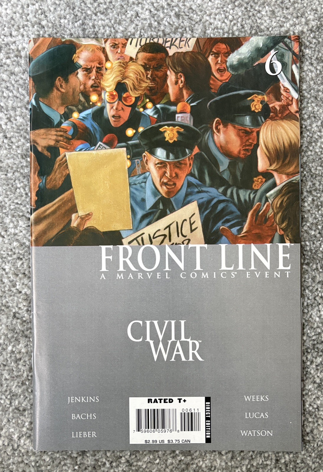 Civil War: Frontline (#1-4)(#6-11) + Casualties of War, Confessions & Fallen Son