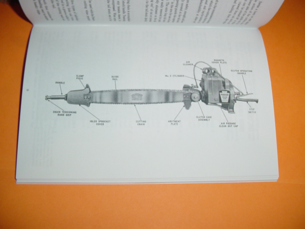 DISSTON MODEL DH-120 DH 120 CHAINSAW OPERATOR’S HANDBOOK NEW 58 PAGES