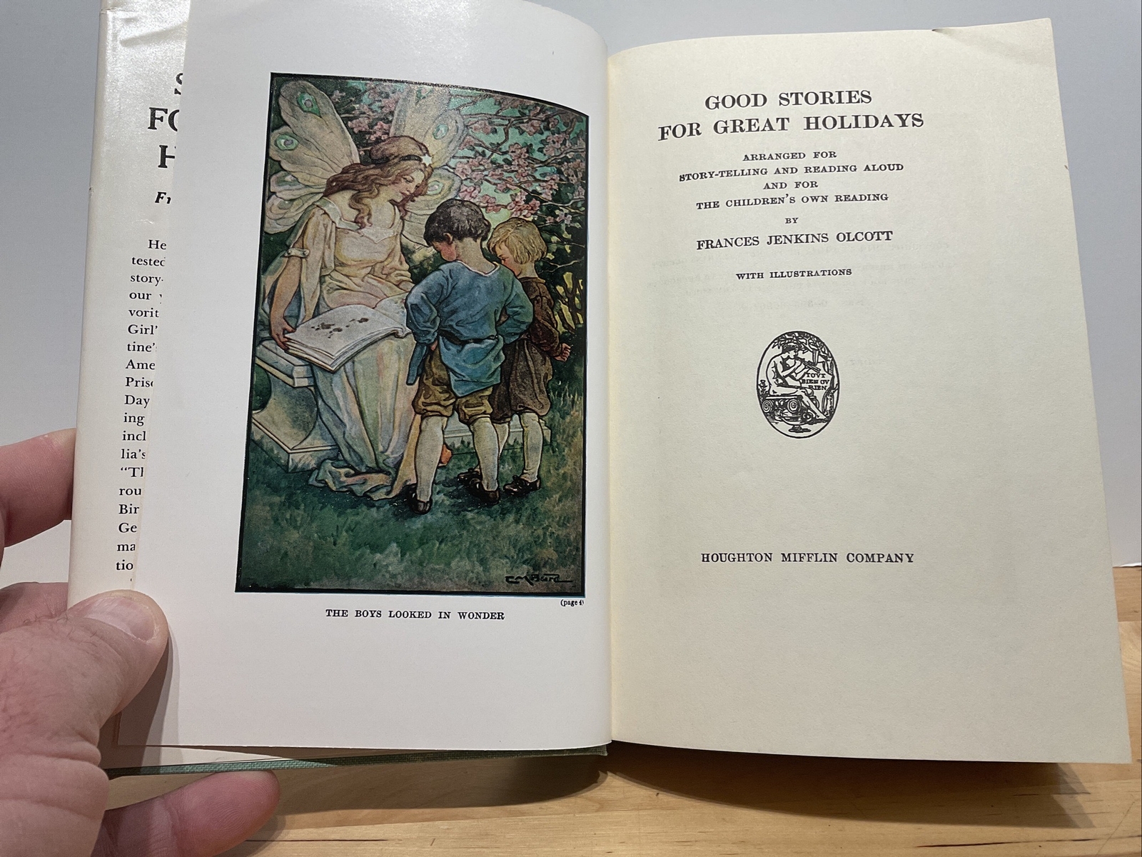 Good Stories For Great Holidays By Frances Jenkins Olcott 1942