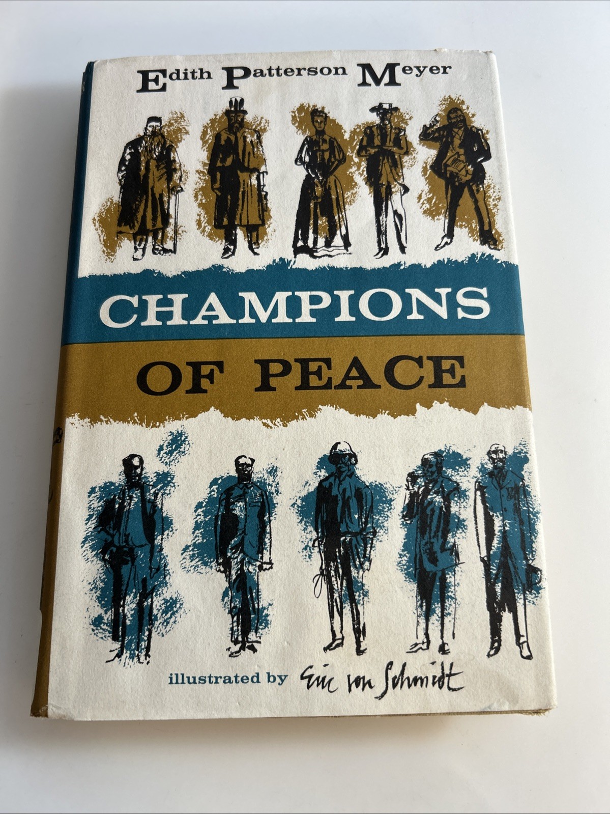 Rare Book 📕 Champions Of Peace Edith Patterson Meyer 1st Ed. 1959 XLibrary abx