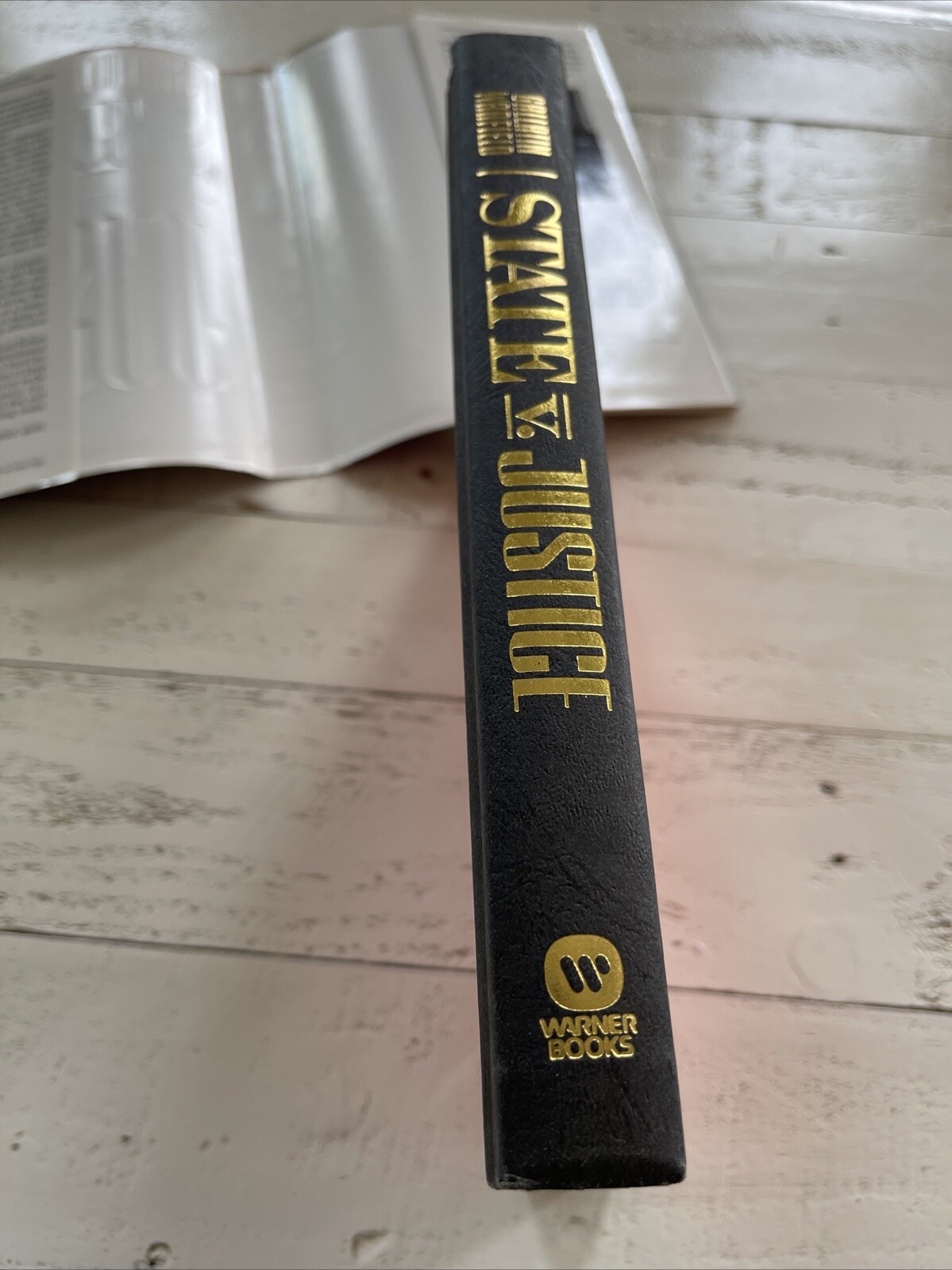 State V. Justice By Gallatin Warfield W/Dust Jacket SIGNED First Edition