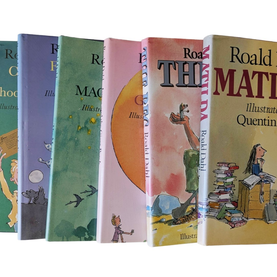 Roald Dahl Books, Quentin Blake First Editions, Book Bundle, 1990