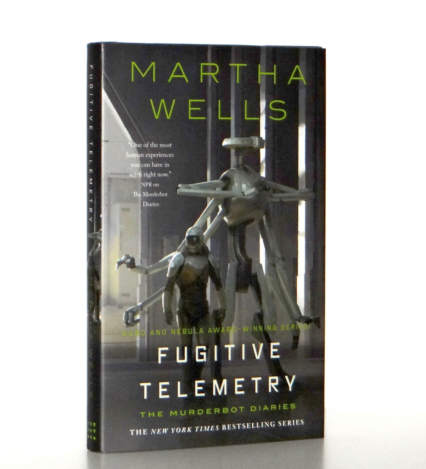 Martha Wells SIGNED DATED Fugitive Telemetry Murderbot Diaries 6 Hardcover 1st