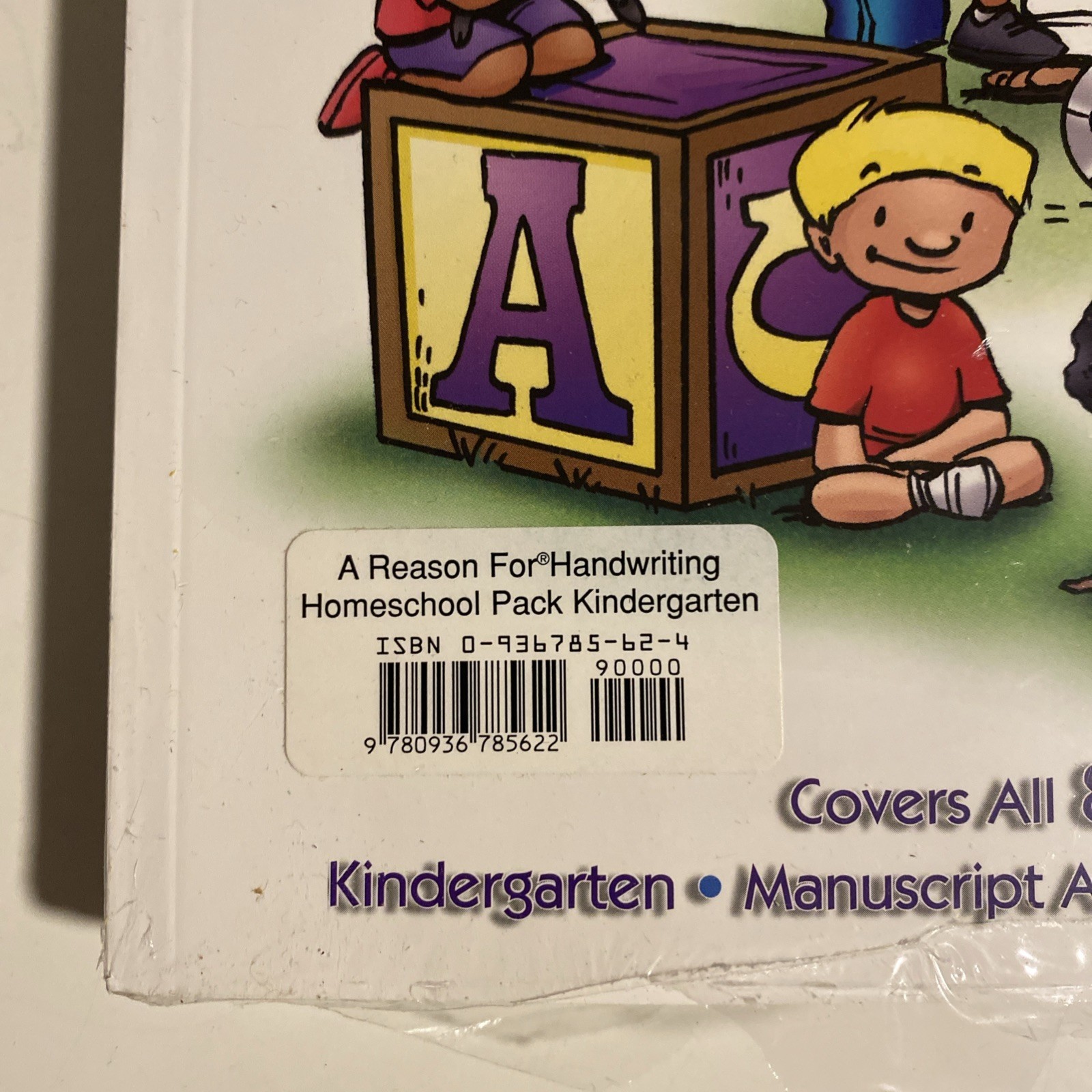 A Reason for Handwriting, Level K: Kindergarten Worktext Like New