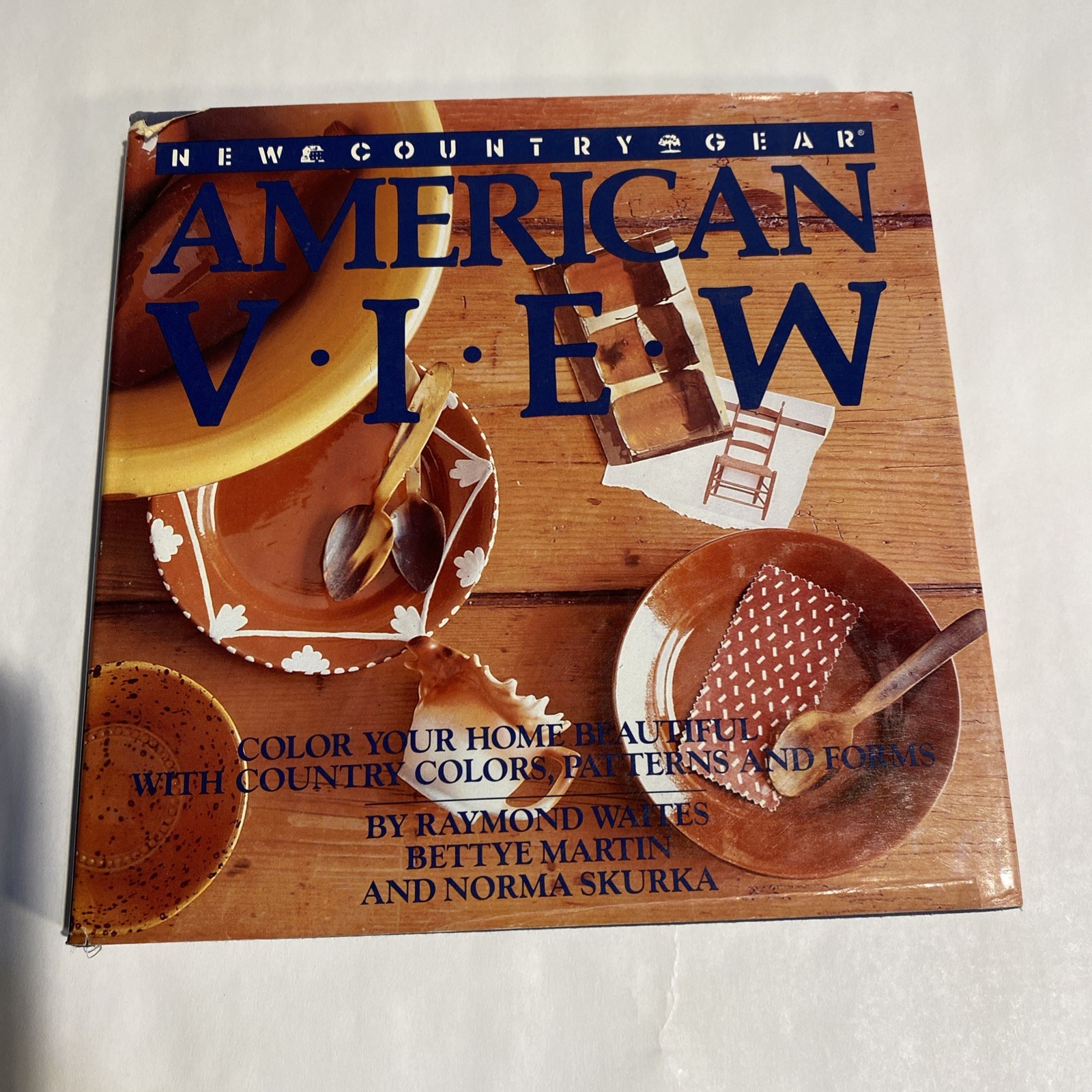 AMERICAN VIEW By Raymond Waites & Bettye Martin – Hardcover Excellent Condition