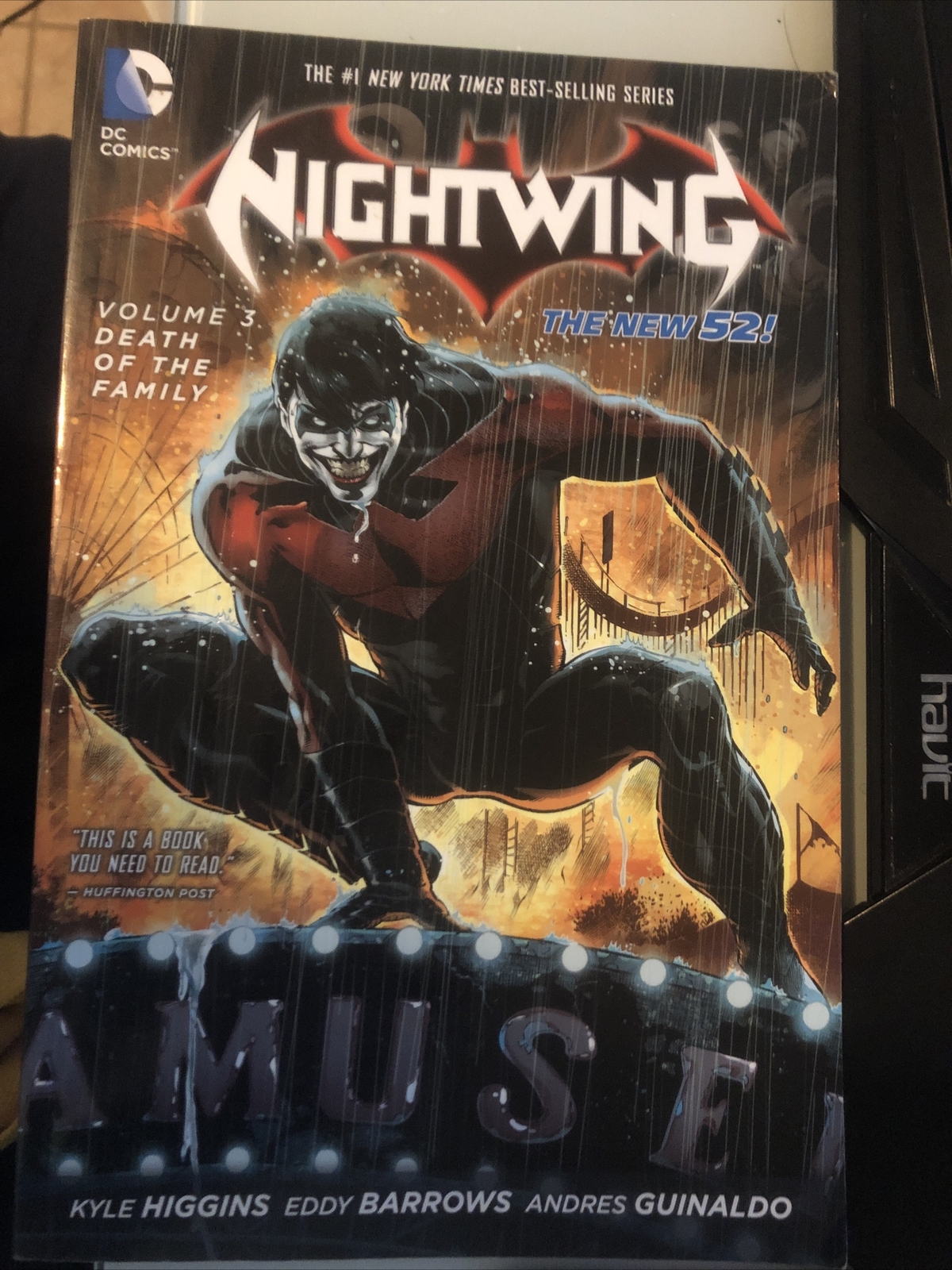 Nightwing Vol 3: Death of the Family by Tom DeFalco, Kyle Higgins 2013 TPB Good