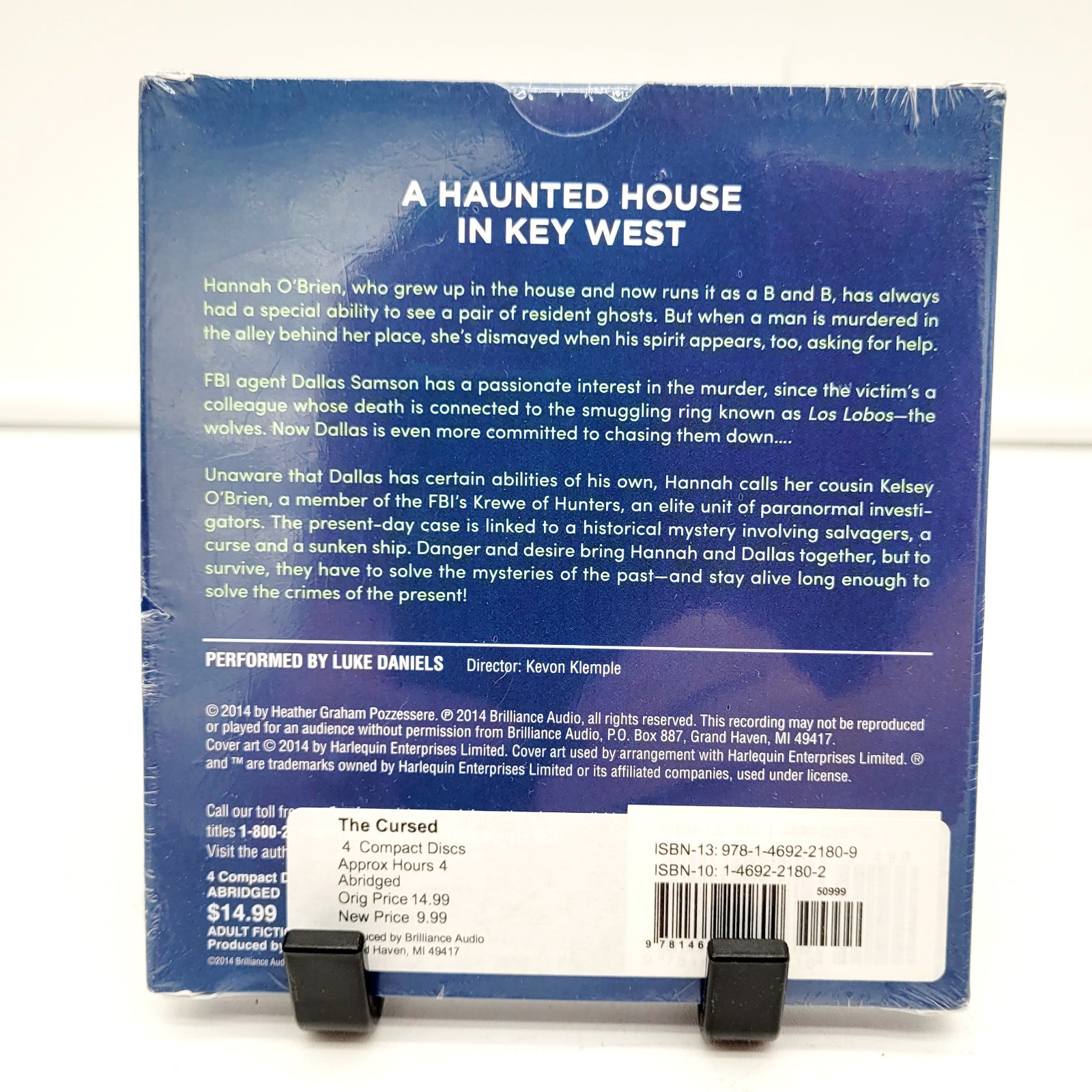 Heather Graham Audiobooks • The Cursed & The Night is Forever Brand New 4 CD Set