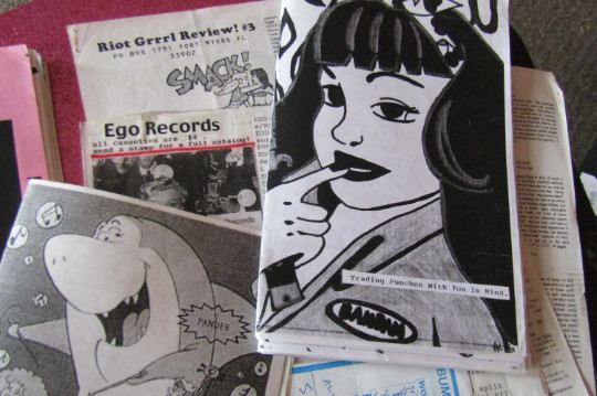 Riot Grrrl Nostalgia zine grab bag #NINE –RIOT GRRRL ZINES FROM THE 1990S