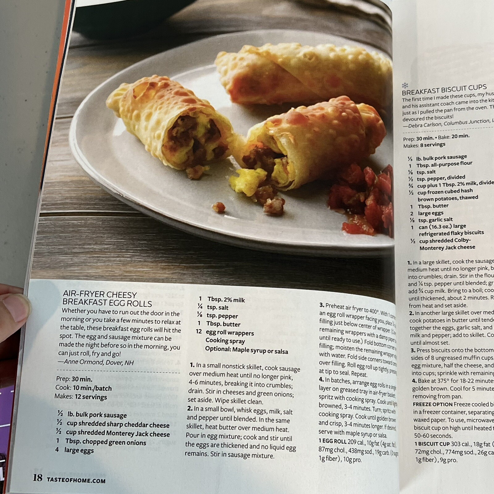 Taste Of Home Breakfast Rise & Shine Recipes Magazine Issue New