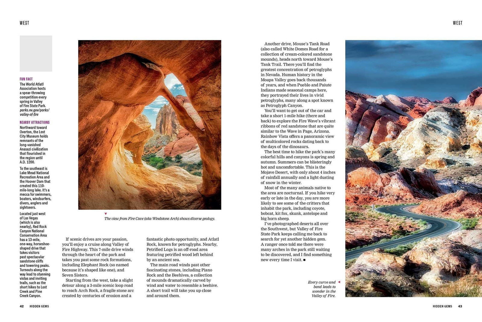 Great American Road Trips Hidden Gems Hard Cover Book, 192 Pages, 8.25″x11″