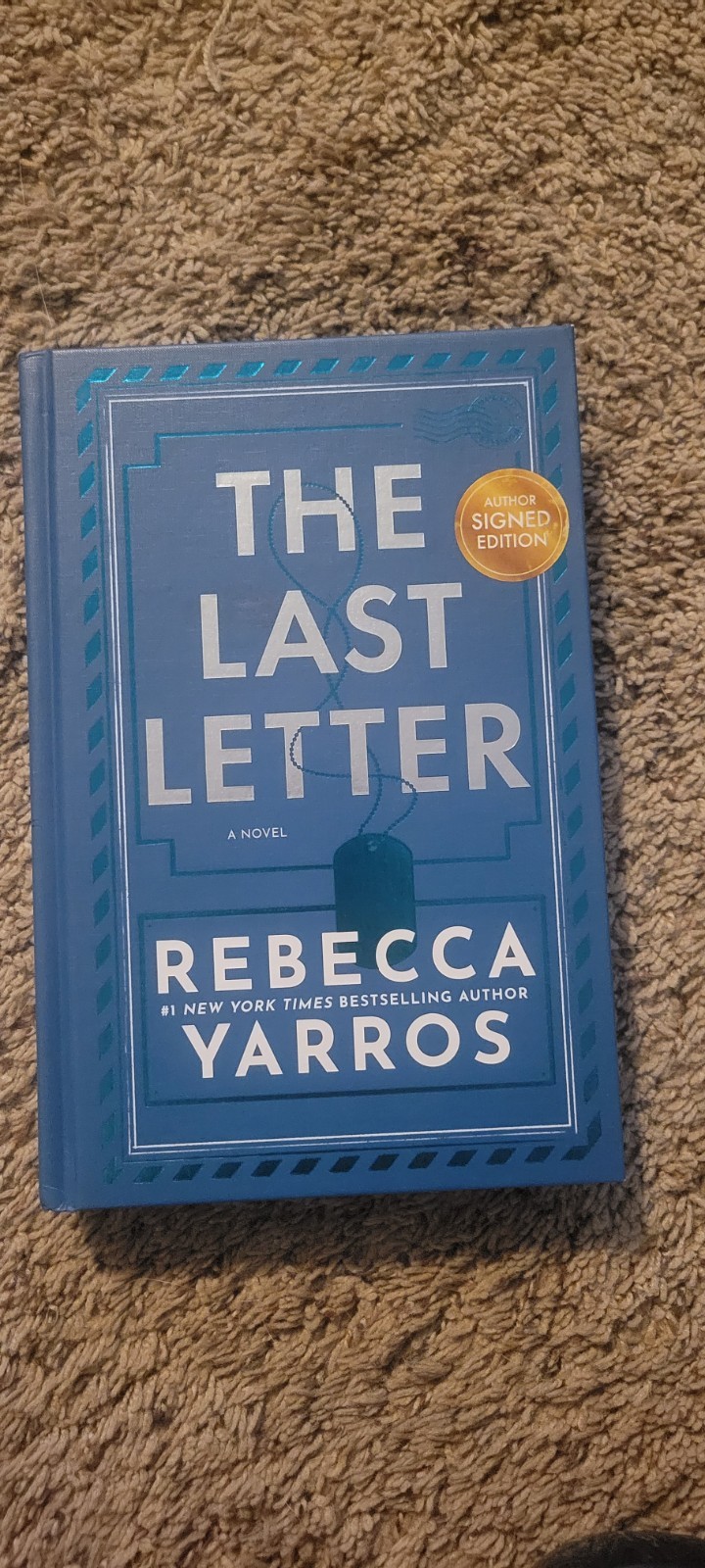 Signed Rebecca Yarros The Last Letter Signed Deluxe Edition IN HAND