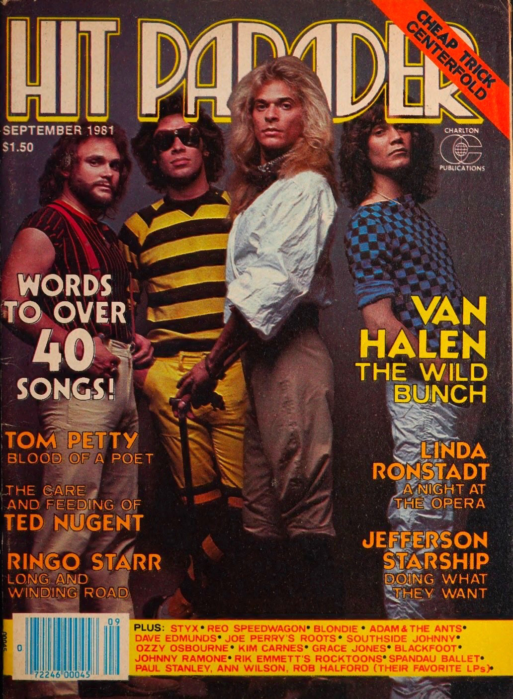 KERRANG magazines #1-40 complete 1981-1983 on USB, and 100+ 80s Hit Parader mags