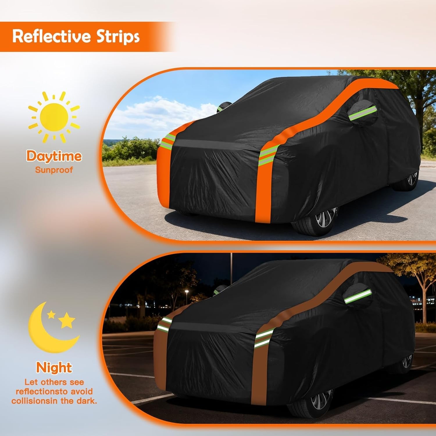 Car Cover for Tesla Model Y 2020-2026, Multi-Layer Automobiles Covers Waterproof