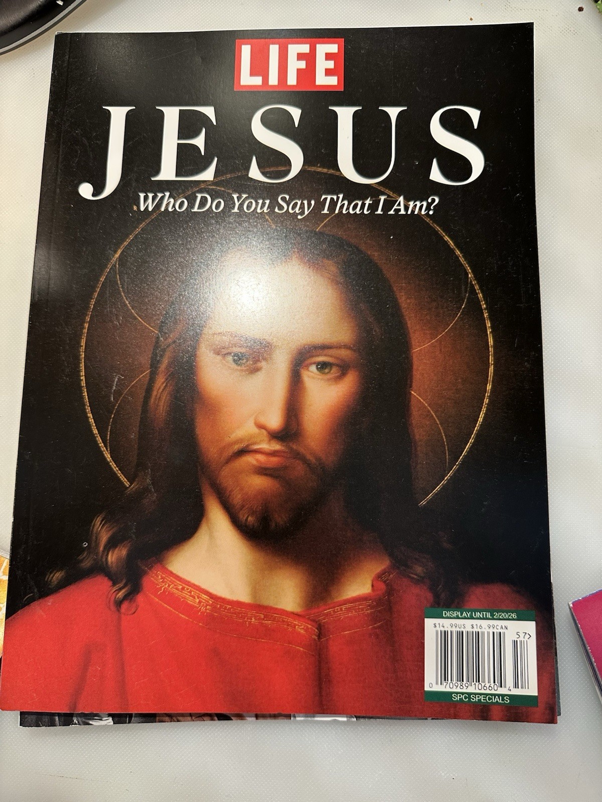 Jesus Magazine Who Do You Say That I Am 2020 LIFE 2020 Bible God