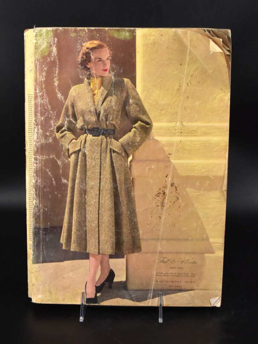 Vintage 1950-51 Montgomery Wards Catalog Fall Winter St. Paul