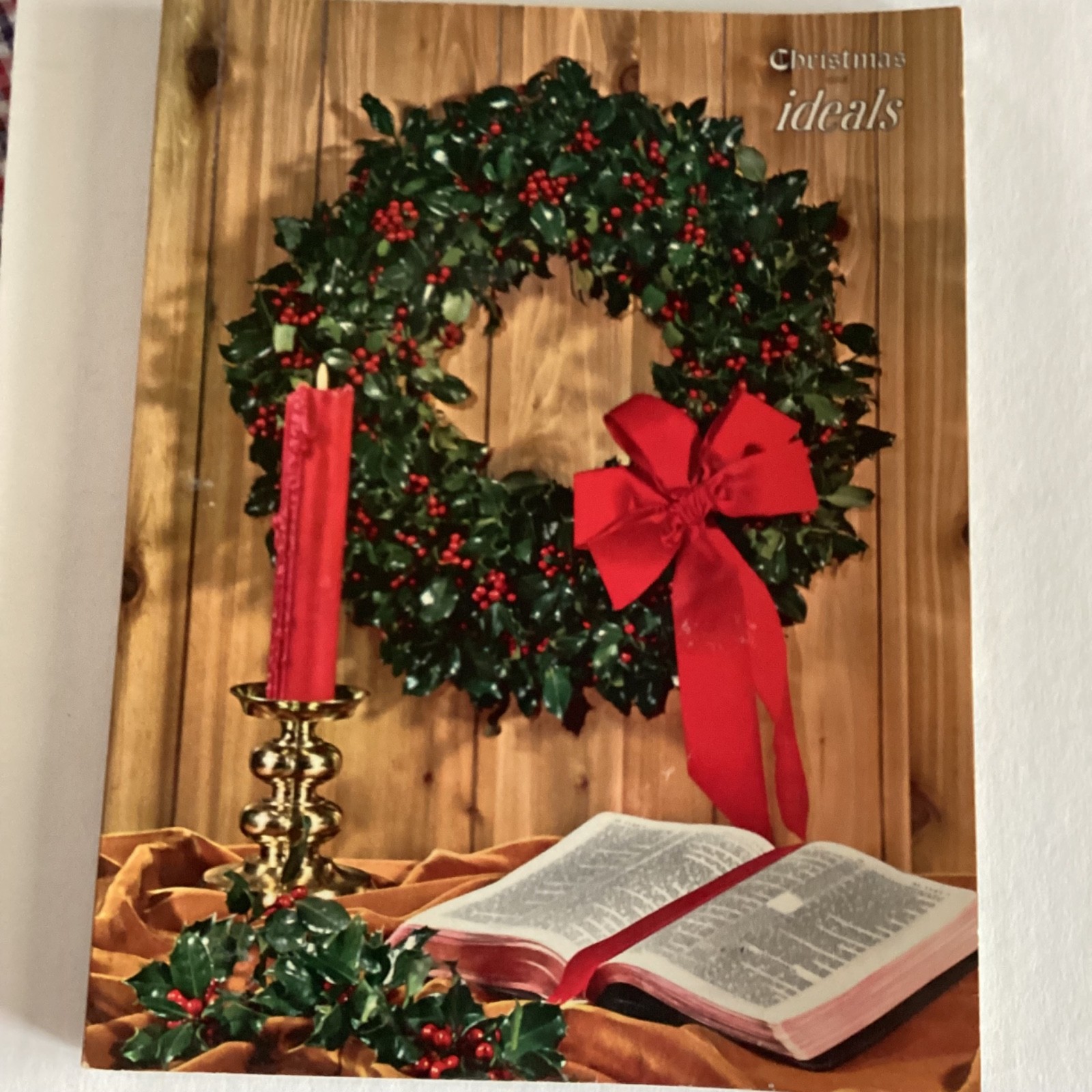 7 Ideals Christmas Magazines – 1955 – 1976 / Illustrations/ Poetry/ Vtg. Decor