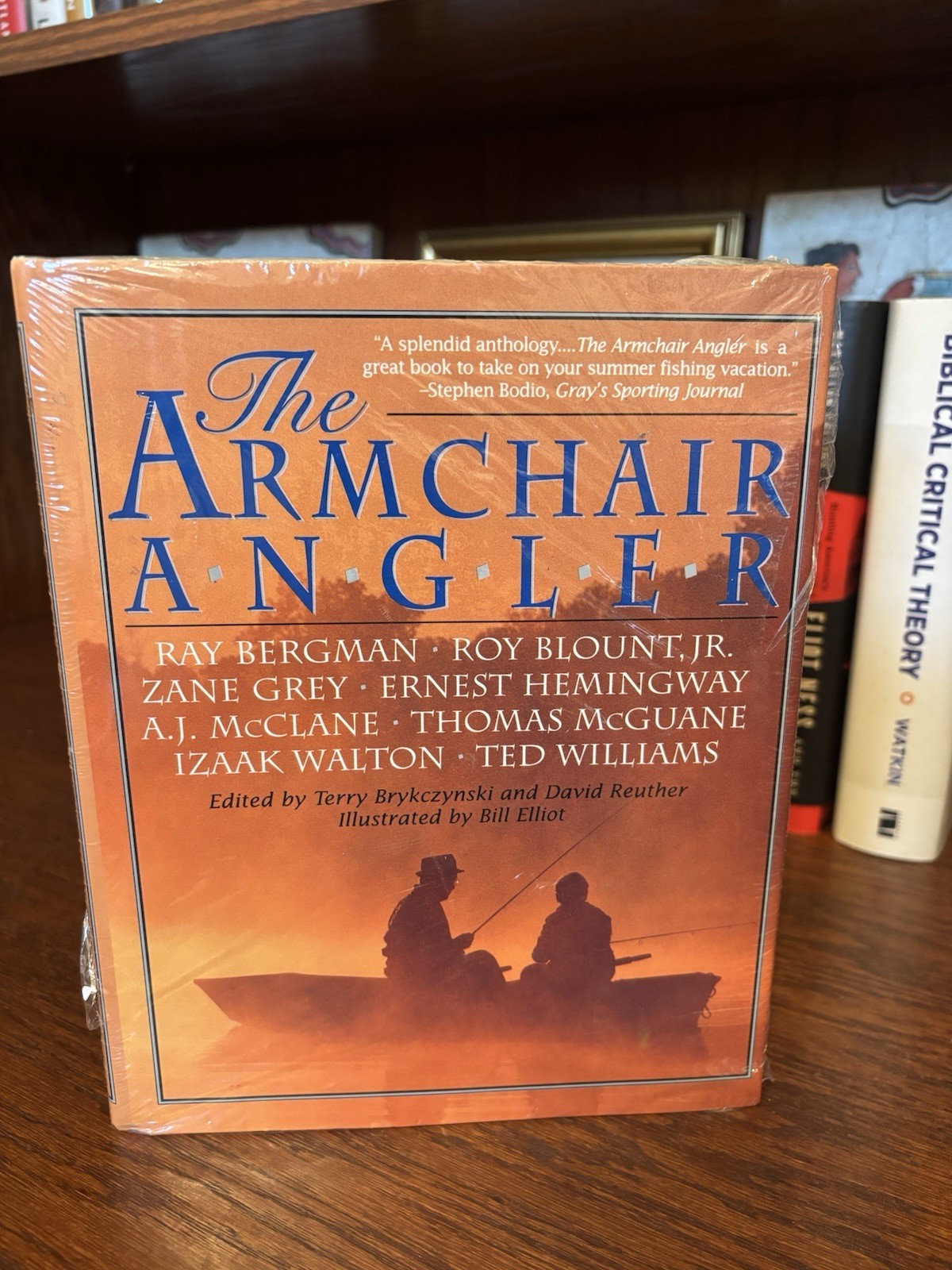 The Armchair Angler. Galahad Books 1986 Hardcover. Still Publisher Sealed
