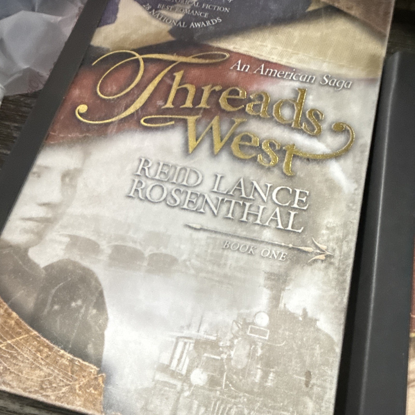 Threads West Series Books 1-4 Lot Reid Lance Rosenthal SIGNED Limited Edition
