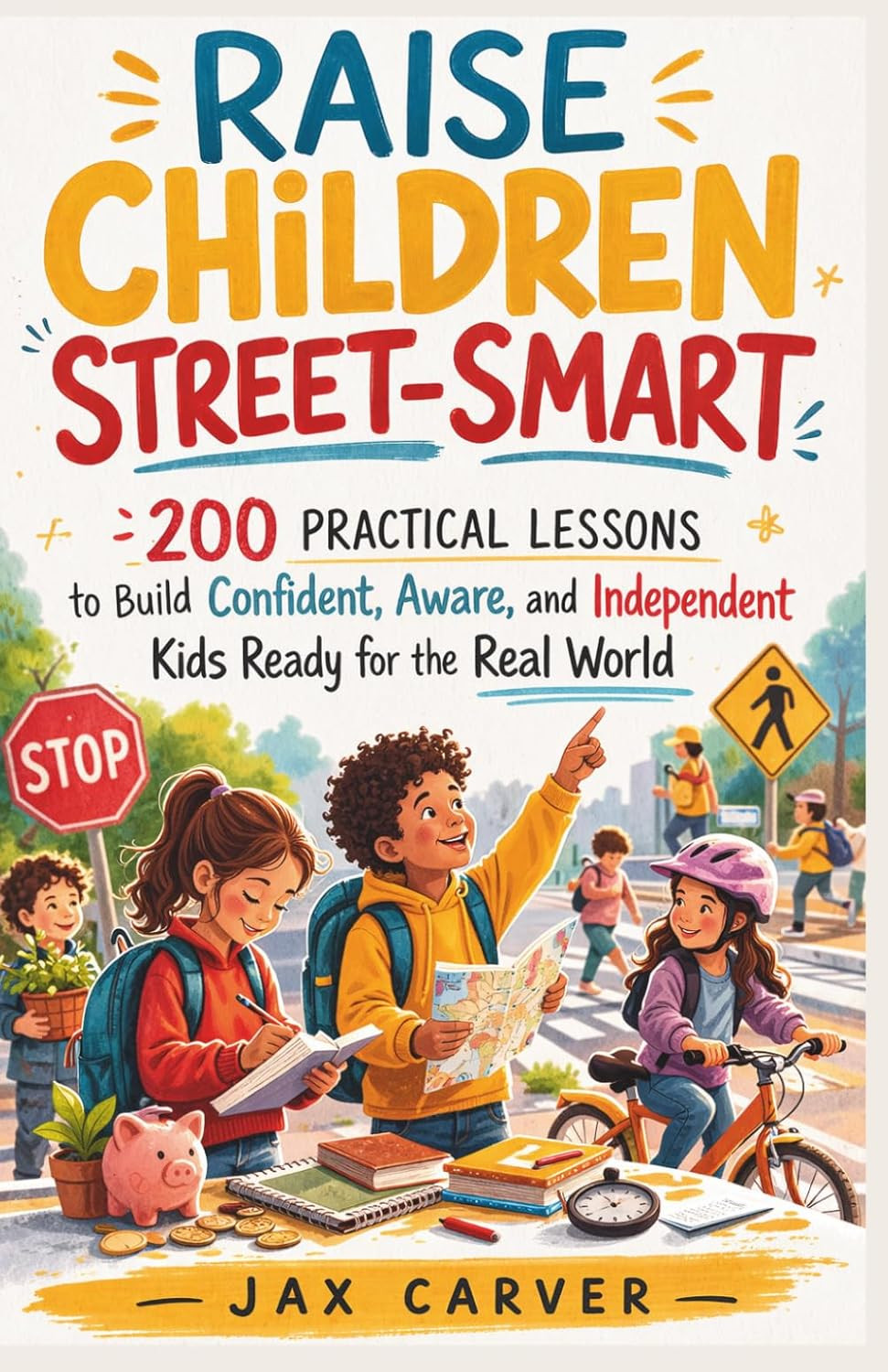 Raise Children Street-Smart: 200 Practical Lessons to Build Confident, Aware, an