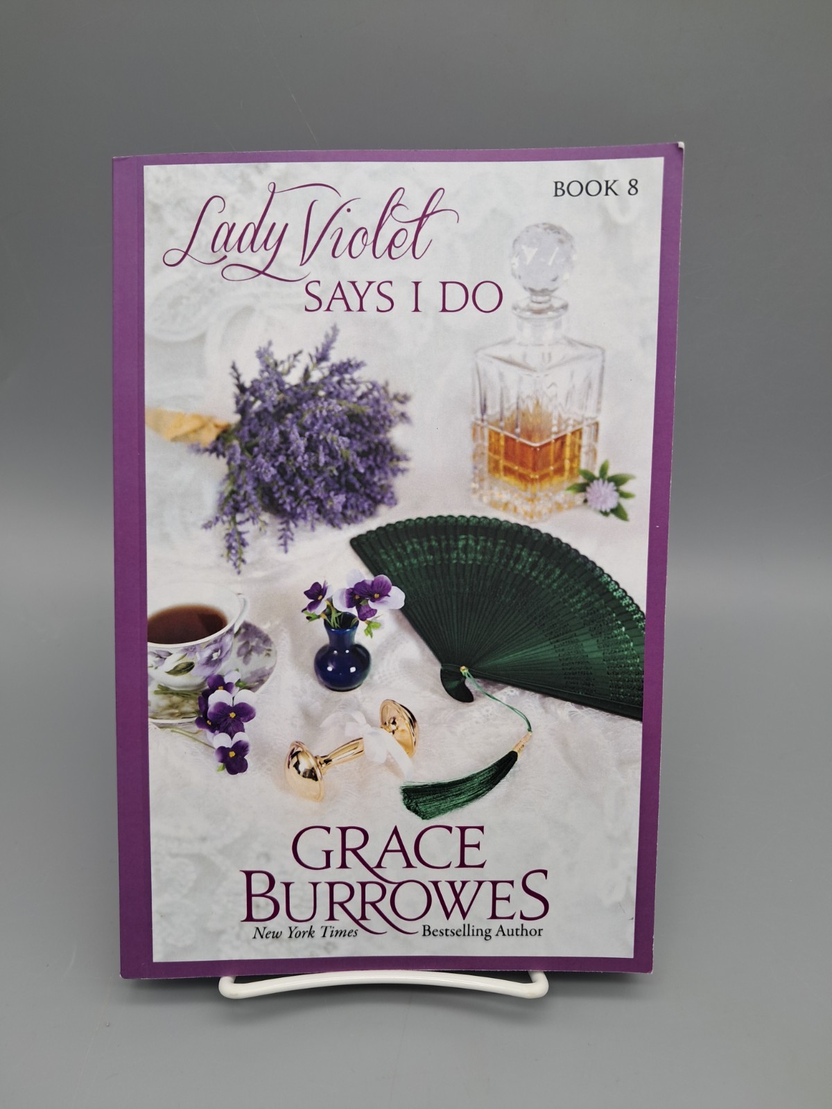 Lot of 8 THE LADY VIOLET MYSTERIES by Grace Burrowes Books 1-8 in order