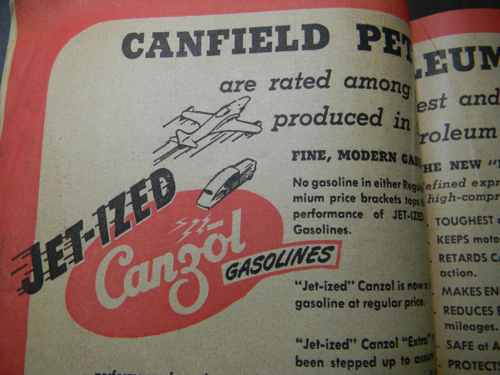 1952 Canfield Oil Co. Book of Household Hints 47 pages Chicago area