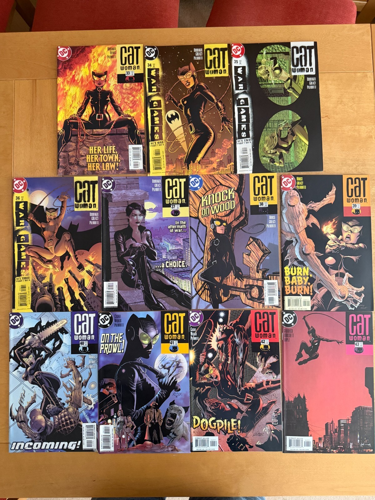 Catwoman #33-43 set DC Comics (2002 series)