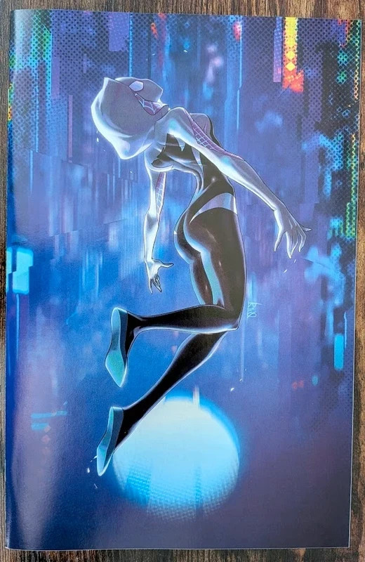 🔥🕷 SPIDER-GWEN GWENVERSE #5 R1C0 Unknown 616 Exclusive Virgin Variant