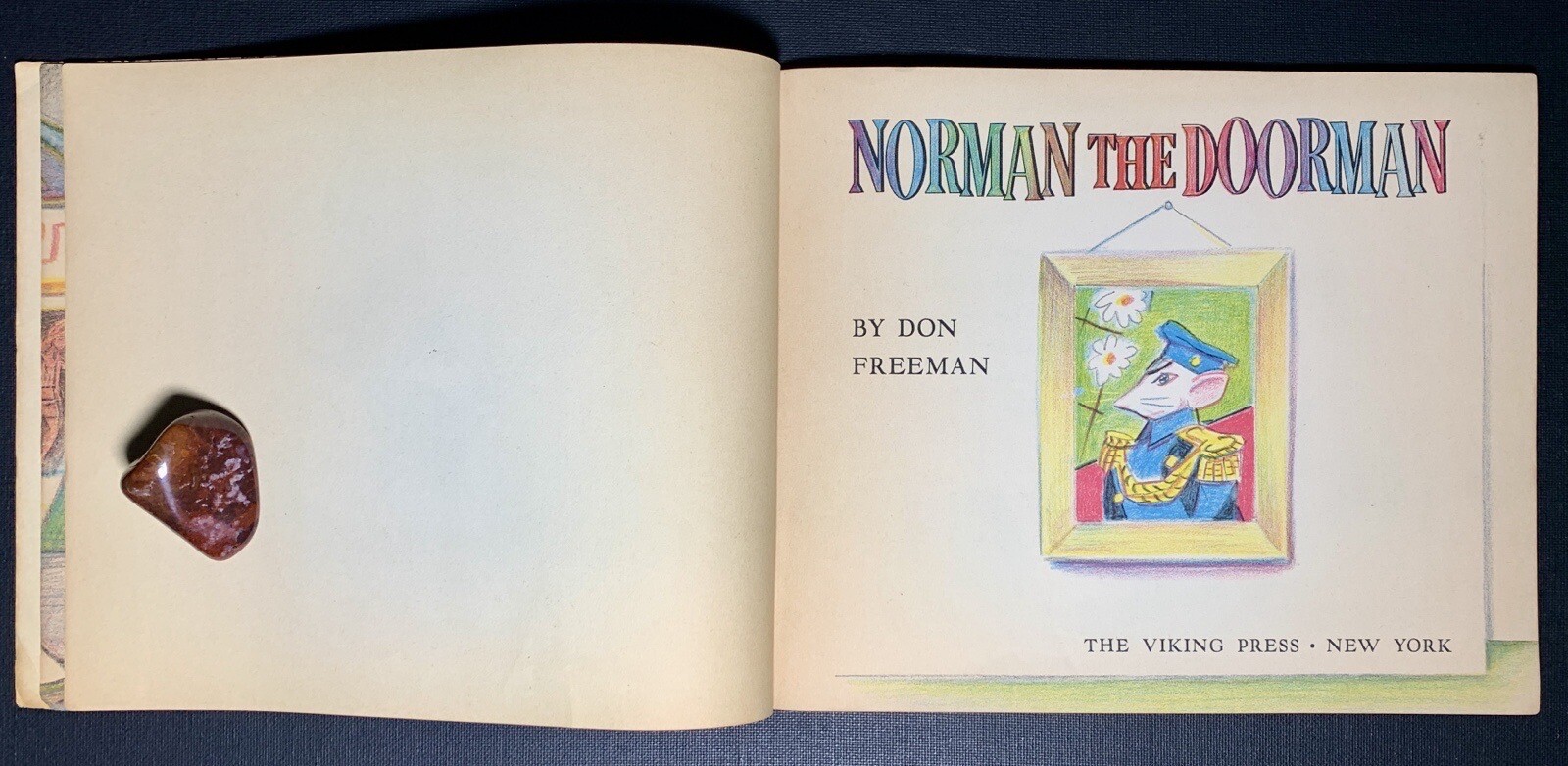 1960s VINTAGE Paperback 1st Edition Children’s Book DON FREEMAN mouse ART illus