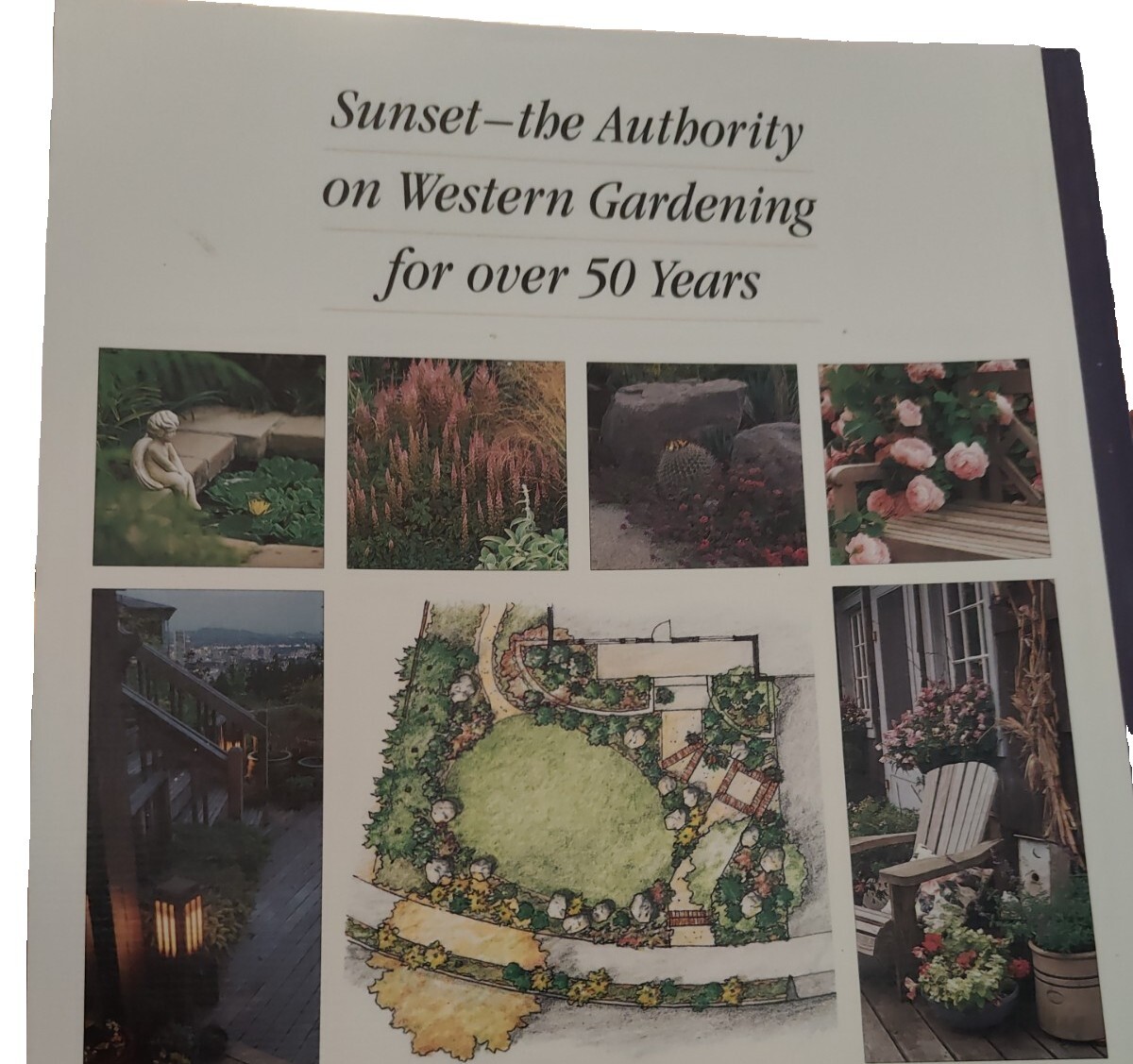 Sunset Western Landscaping 1997 Vintage Gardening Garden Book 416 Pages