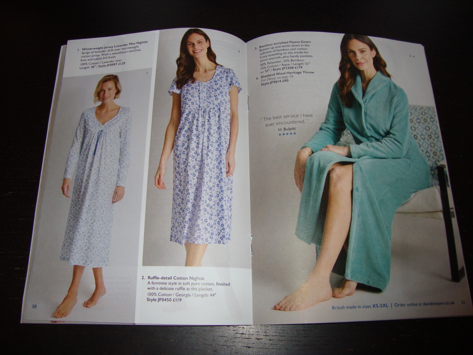 DAVID NIEPER Women’s Intimates & Sleepwear CATALOG Autumn Winter 2024 – 58 Pages