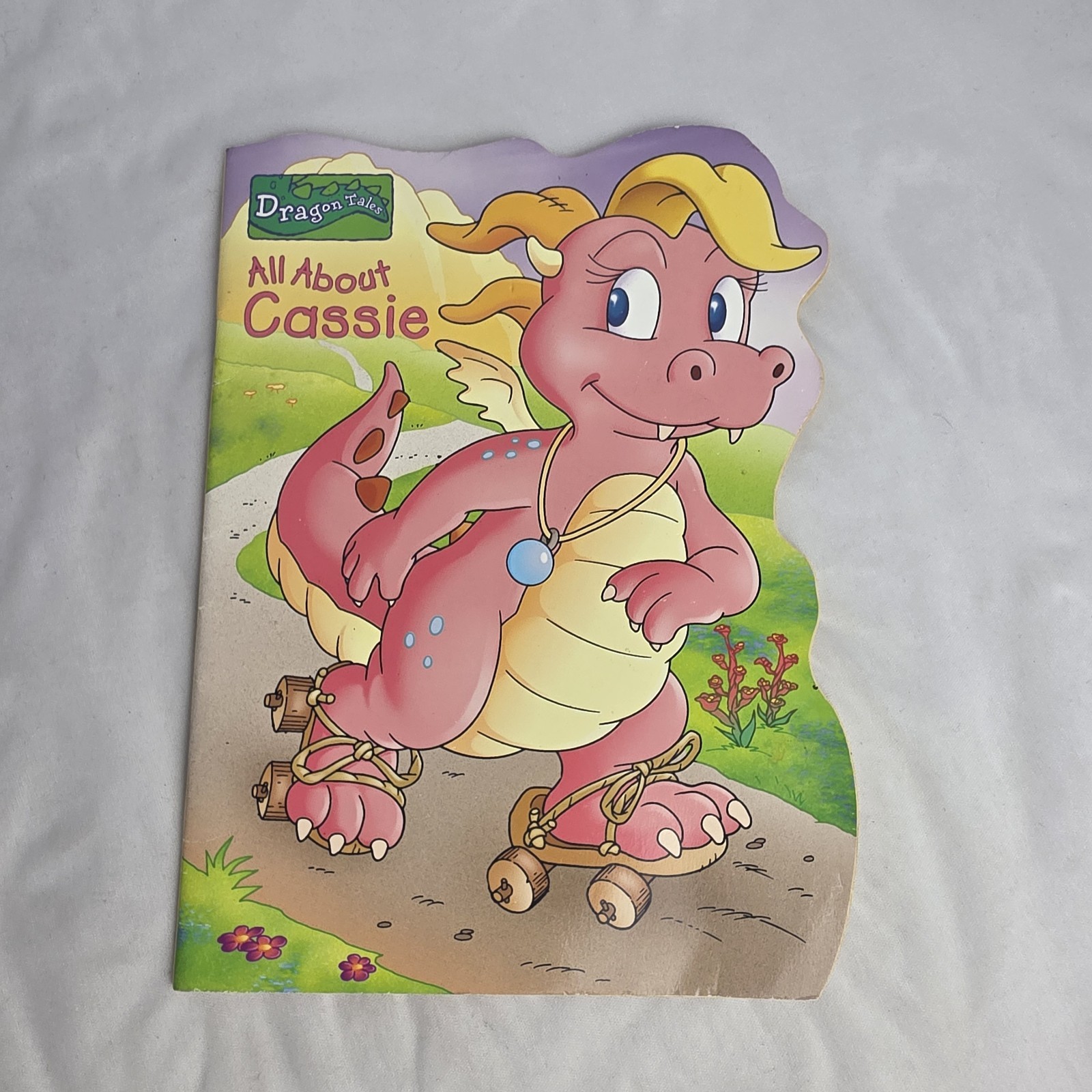 Vintage Y2K Dragon Tales All About Cassie Coloring Book 2002 NOS Unused