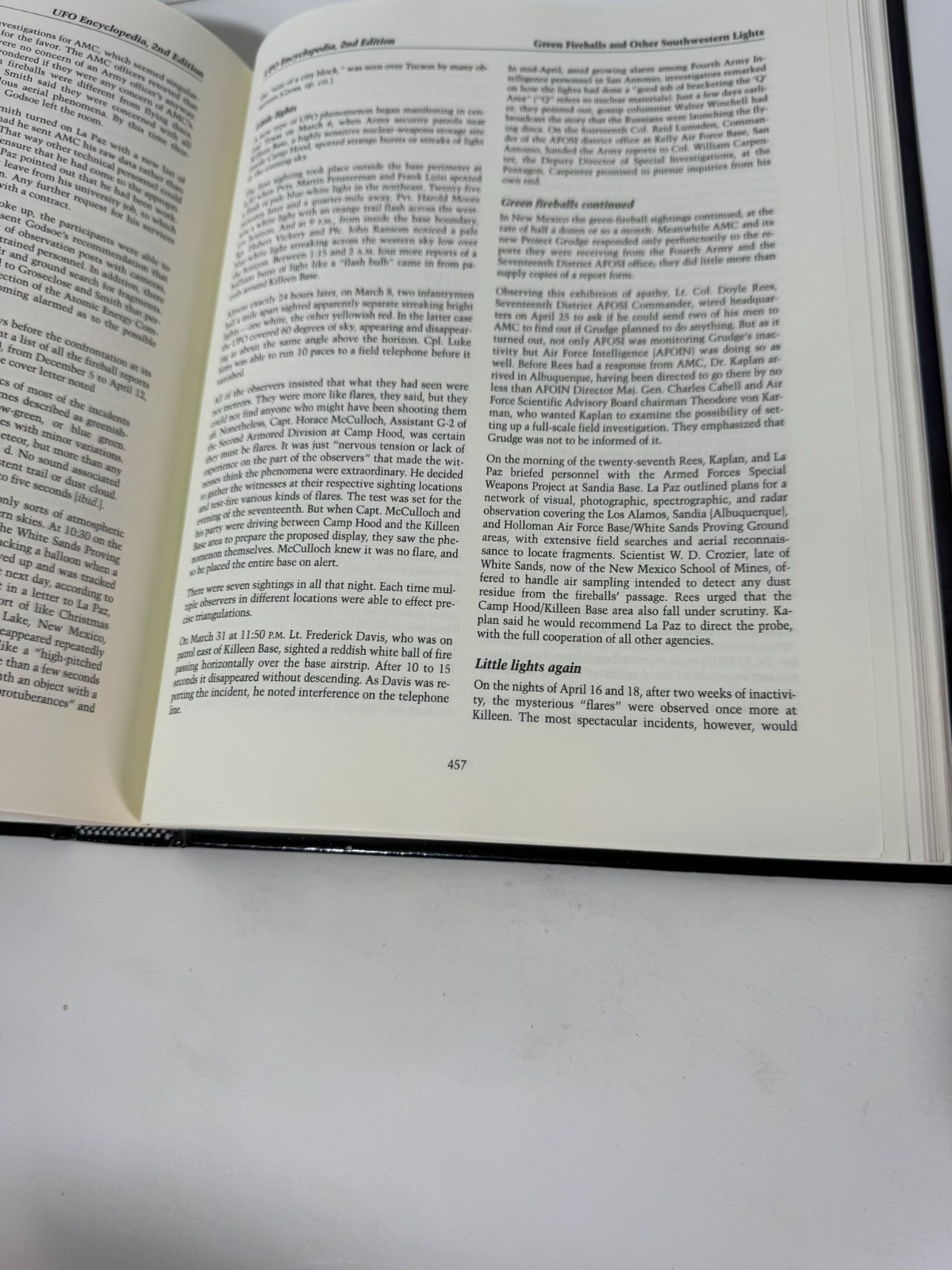 The UFO Encyclopedia The Phenomenon from the Beginning Volume 1 Jerome Clark