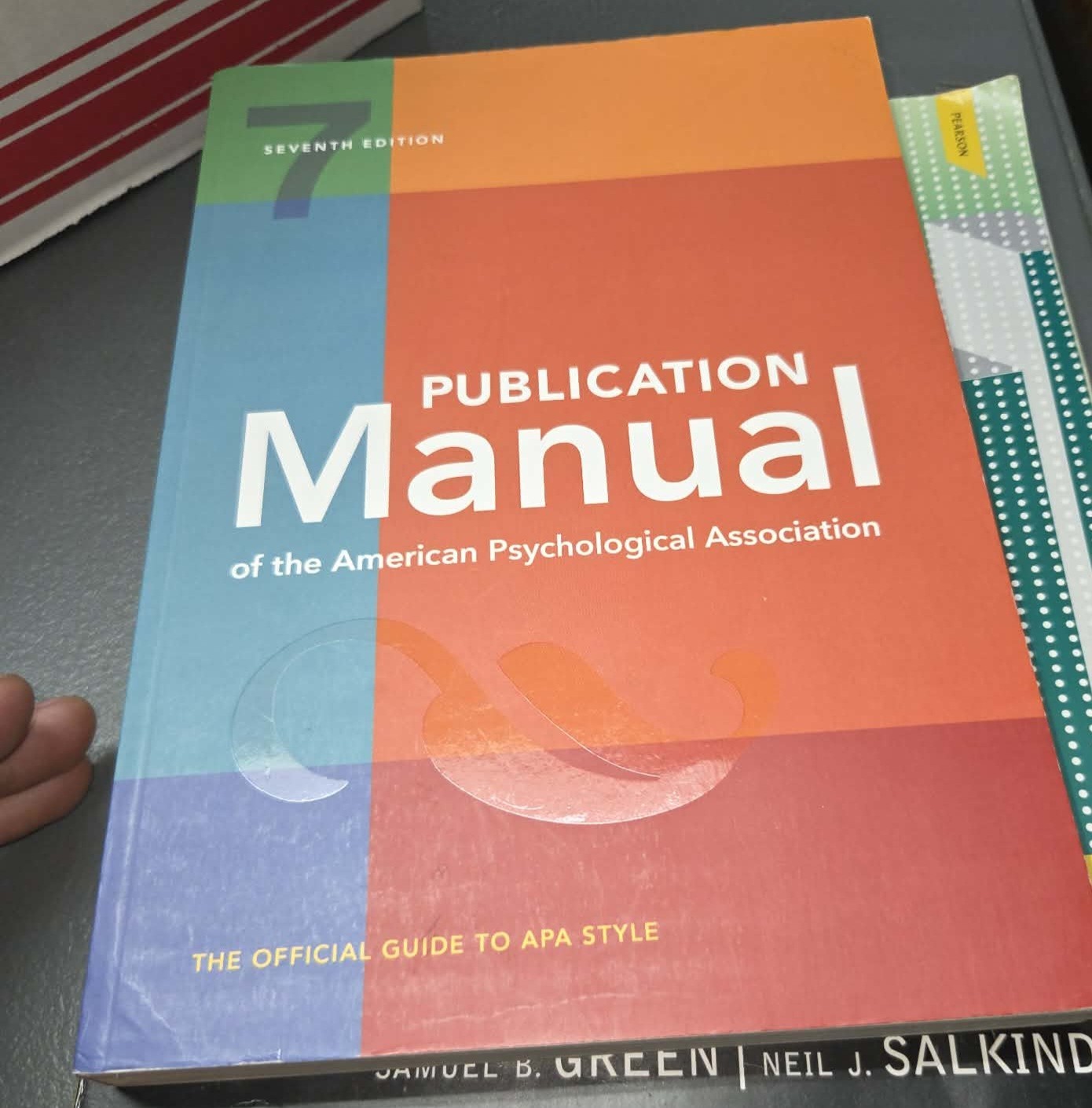 Publication Manual (OFFICIAL) 7th Edition of the American Psychological…