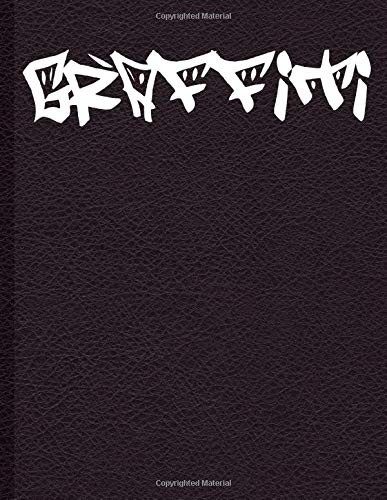 Blackbook Graffiti Sketchbook Blank Art Book with White Paper 279x216mm New
