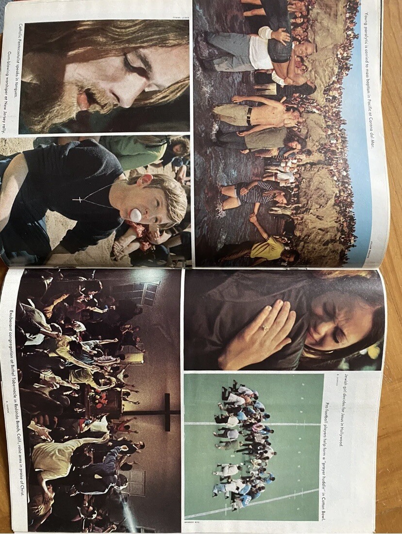Time Magazine 1971 The Jesus Revolution Lonnie NO LABEL Rare Collectors June 21