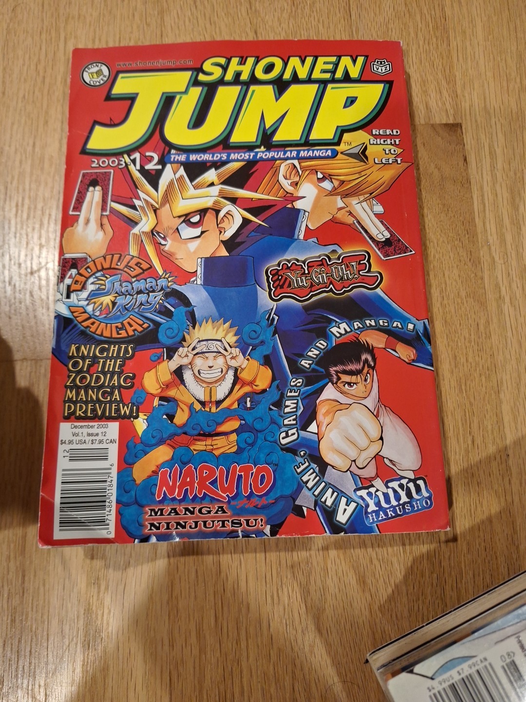Shonen Jump Manga Magazine December 2003 Volume 1 Issue 1 #12