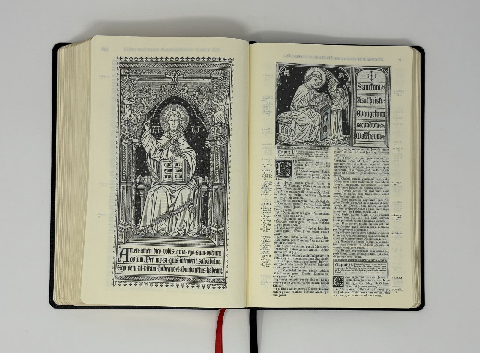 Biblia Sacra Latin Vulgate Clementine Edition Catholic Illustrated Bible Reprint