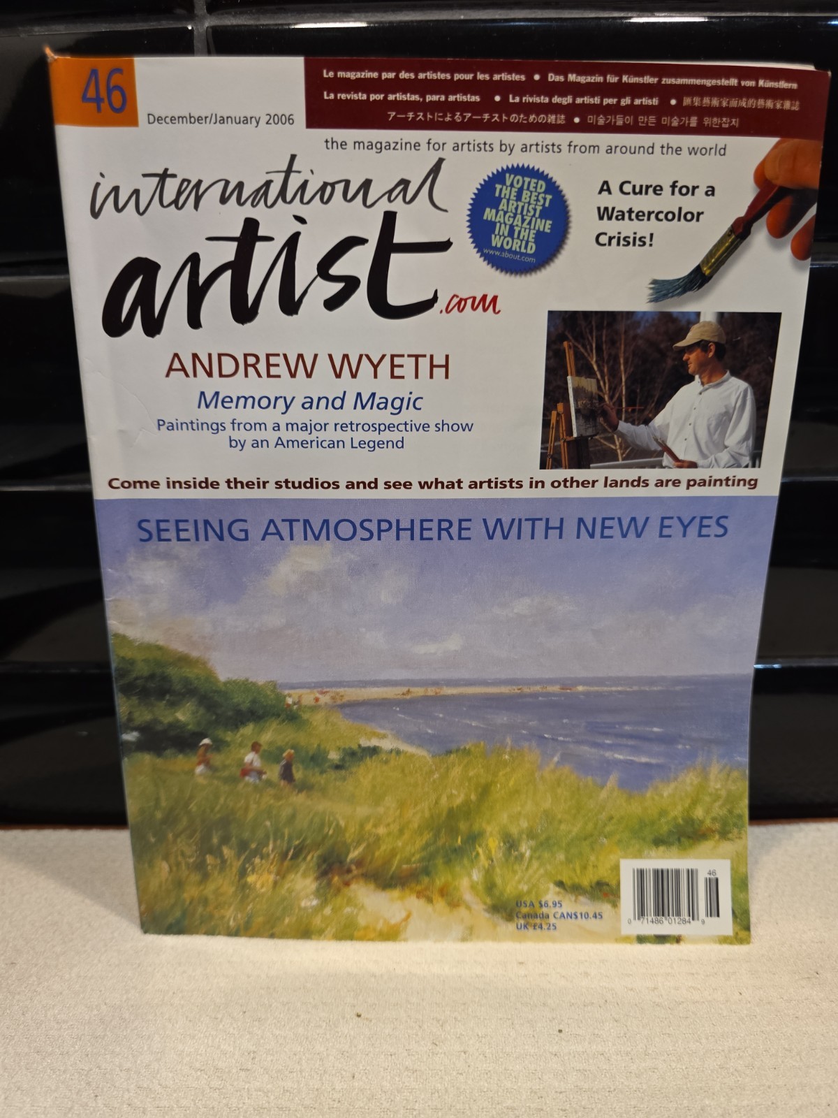 International Artist Magazine Lot of 12 Issues 2003-2009 Multi Media Tips EUC