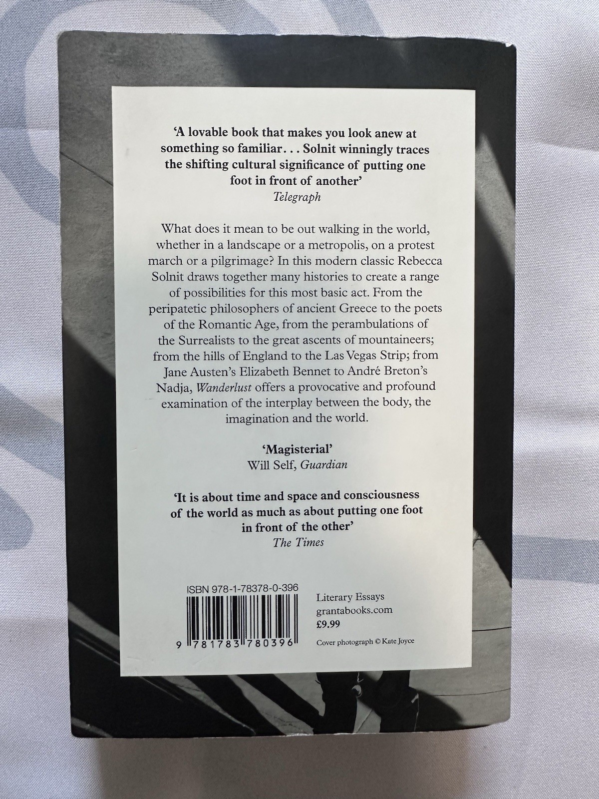 Rebecca Solnit Wanderlust: A History of Walking Paperback Granta English