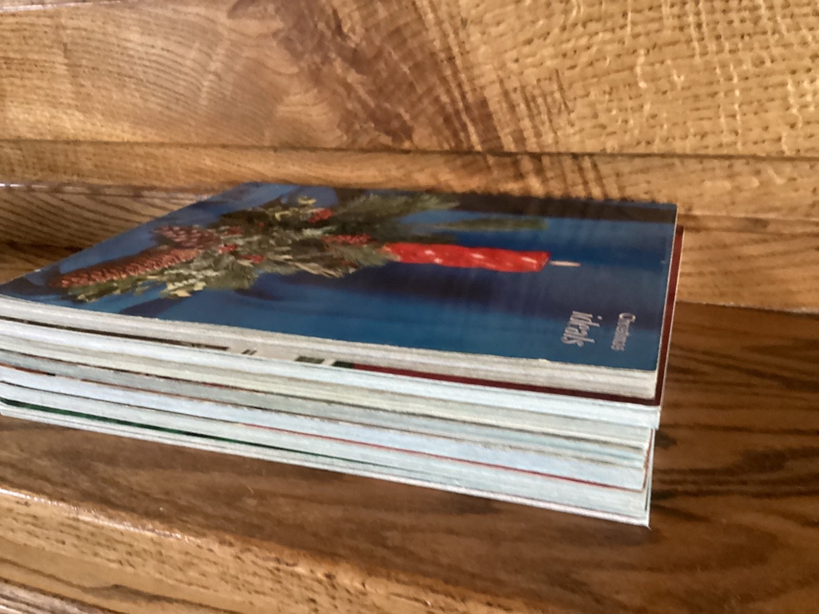 7 Ideals Christmas Magazines – 1955 – 1976 / Illustrations/ Poetry/ Vtg. Decor