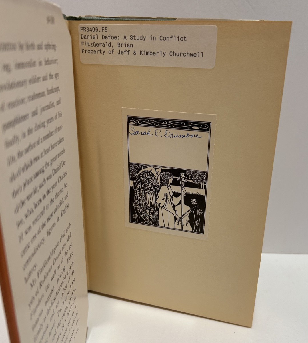 Daniel Dafoe : A Study in Conflict by Brian FitzGerald